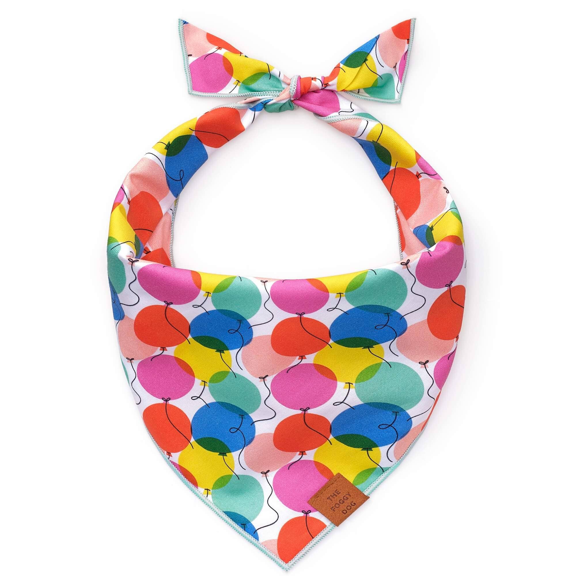 The Foggy Dog - Pup, Pup, and Away Birthday Dog Bandana