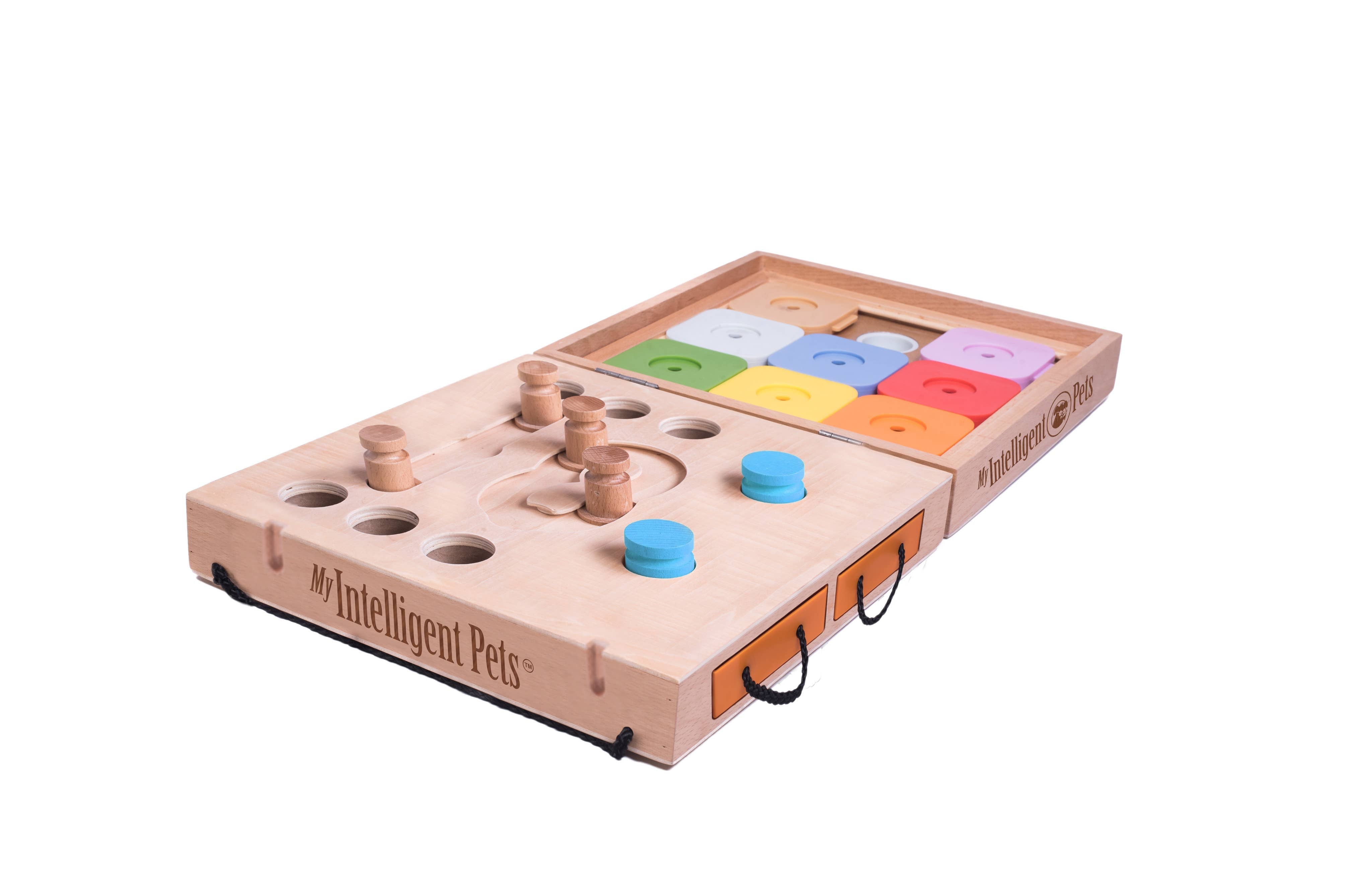 My Intelligent Pets - Travel Dog - 2 in 1 - interactive puzzles for dogs