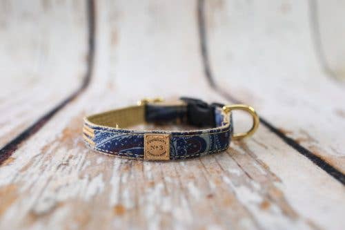 Finnegan’s Standard Goods - 3/4" GROOVY PAISLEY COLLAR