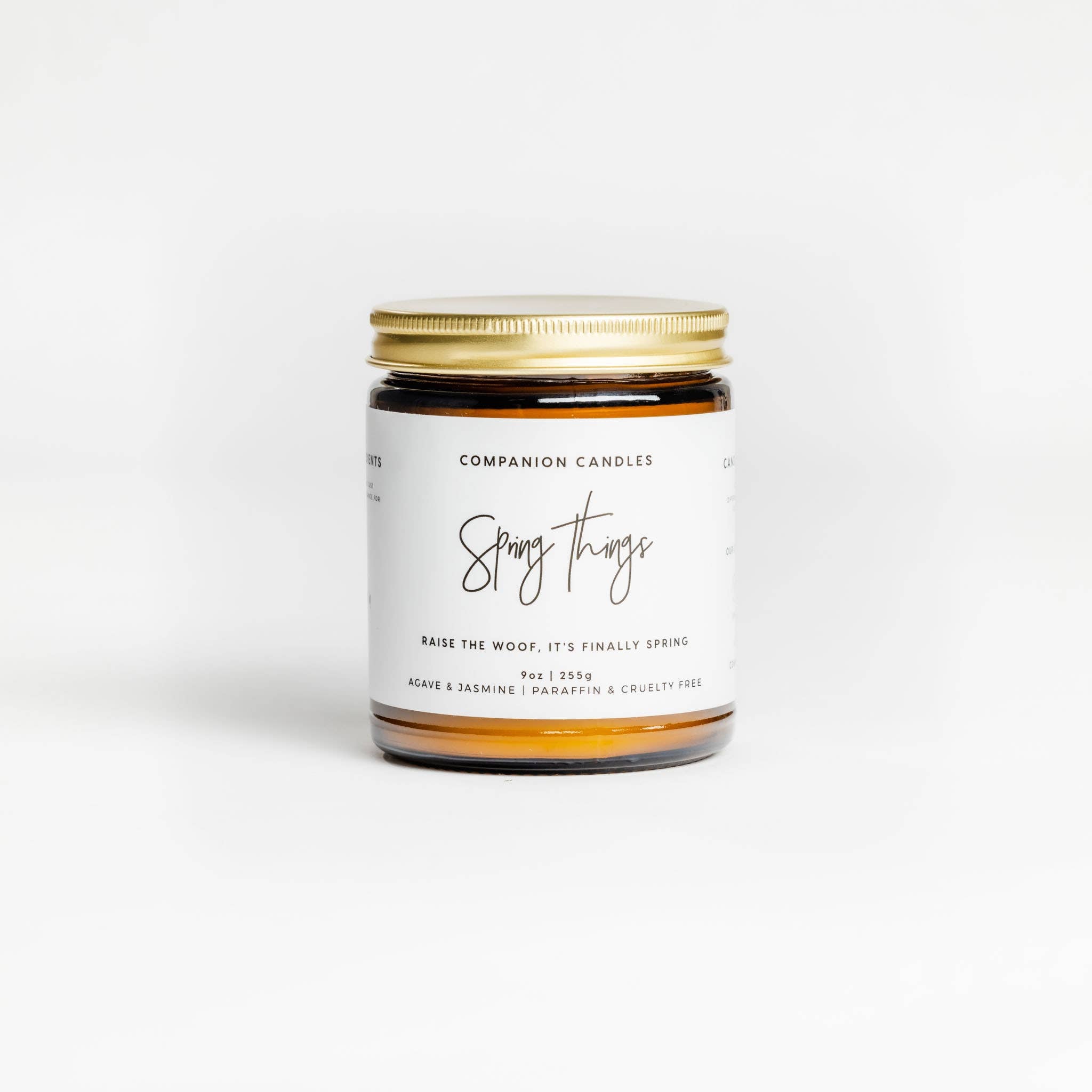 Companion Candles - Spring Things // Agave & Jasmine