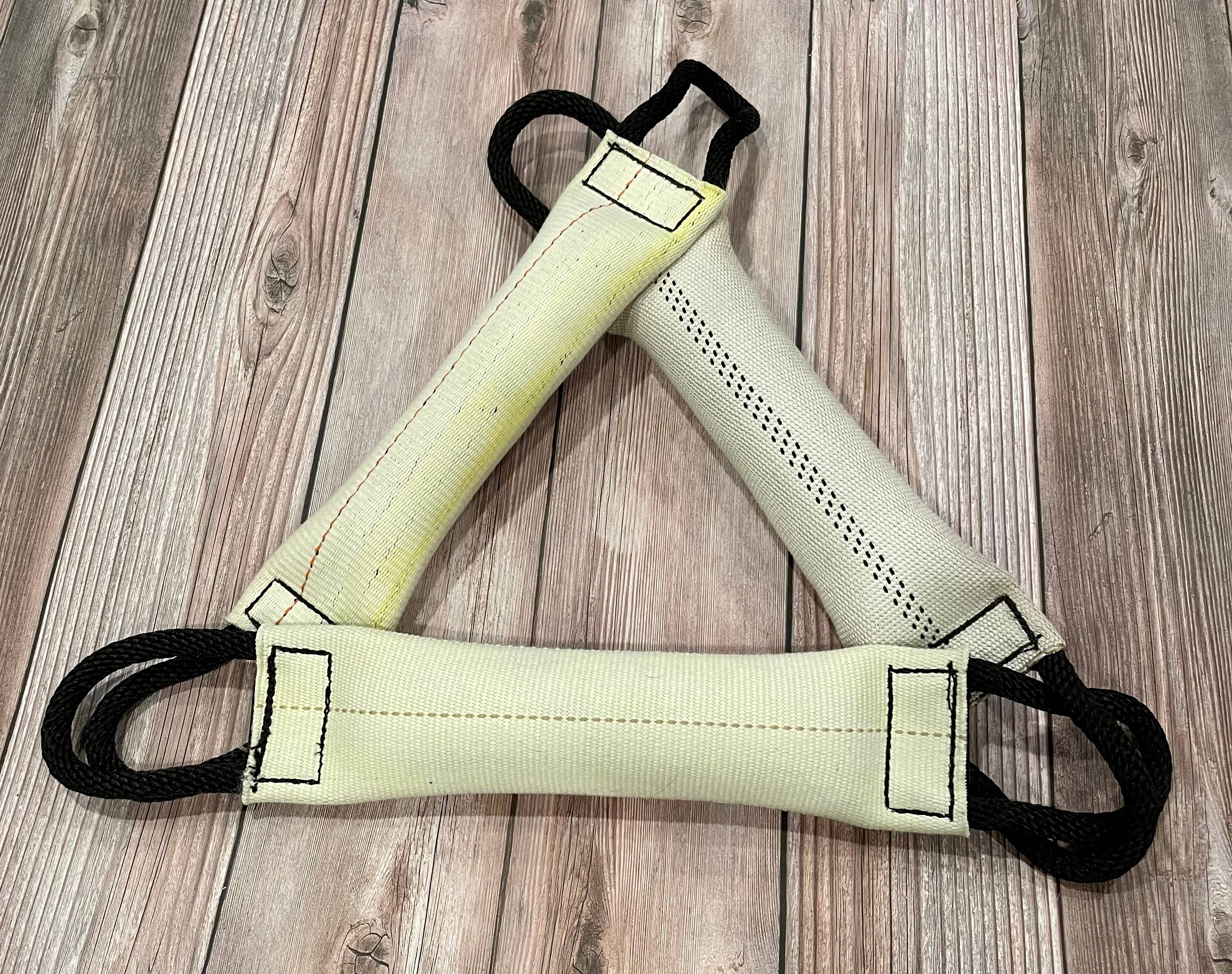Go Go Dog Toys - Recycled Fire Hose Tug of War Toy for Police K9 Dogs