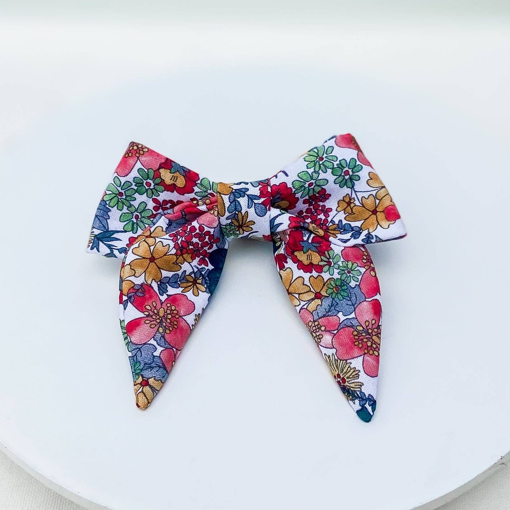 doggish - Vintage inspired floral sailor dog bow tie pet accessory