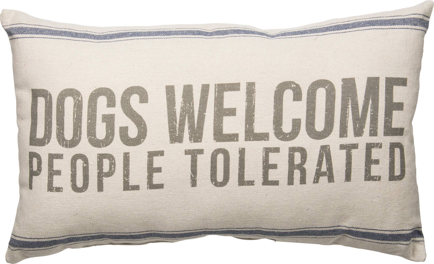 Primitives by Kathy - Dogs Welcome Pillow