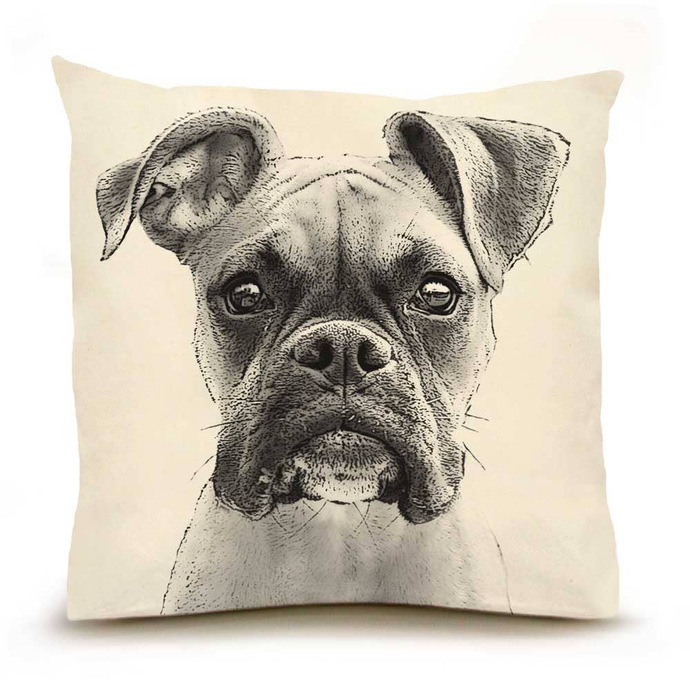 Boxer Large Pillow