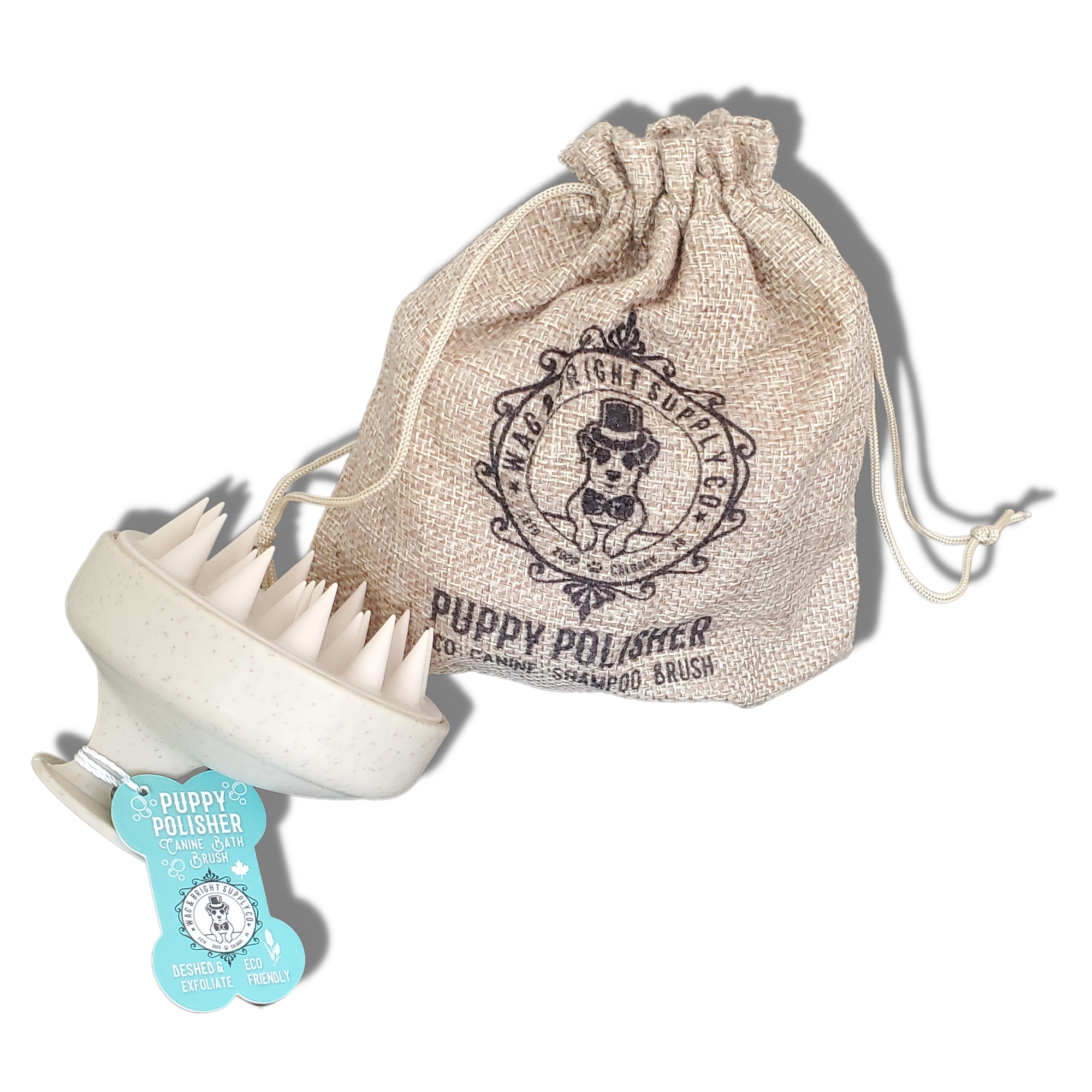 Wag & Bright Supply Co. - Puppy Polisher Shampoo Brush
