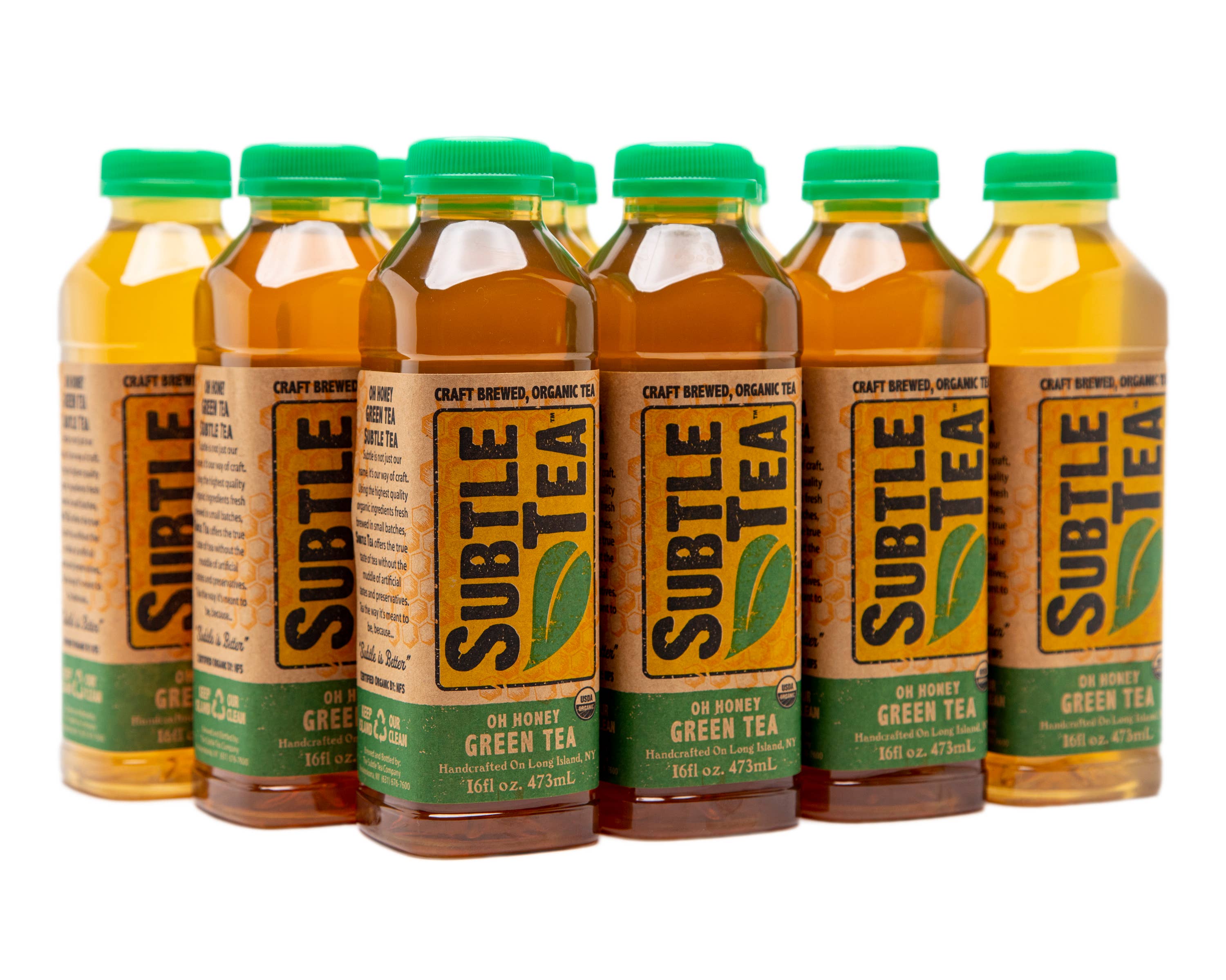 Subtle Tea - Subtle Tea Oh Honey - Green - 16 oz