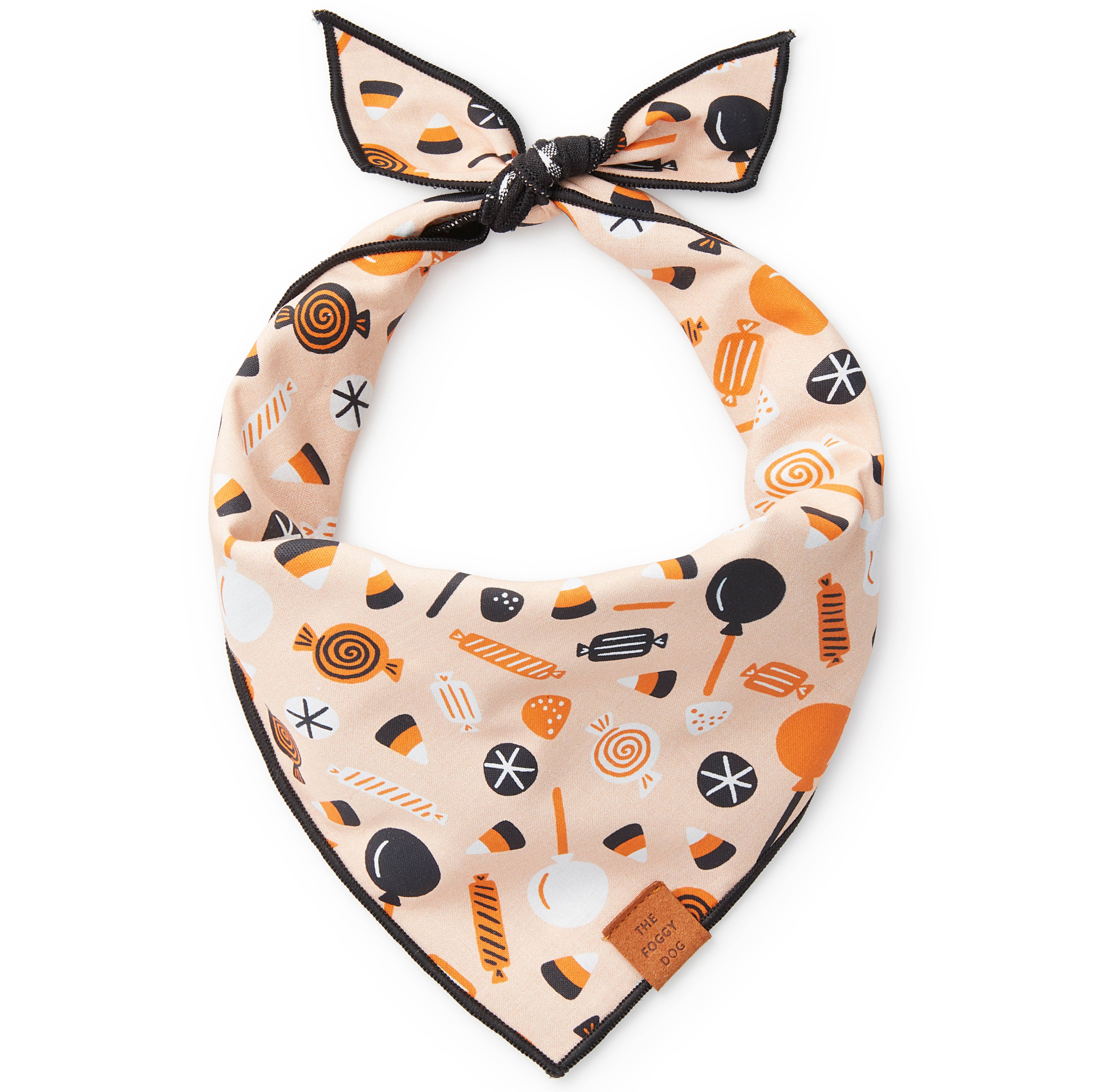 The Foggy Dog - Tricks for Treats (Reversible) Halloween Dog Bandana