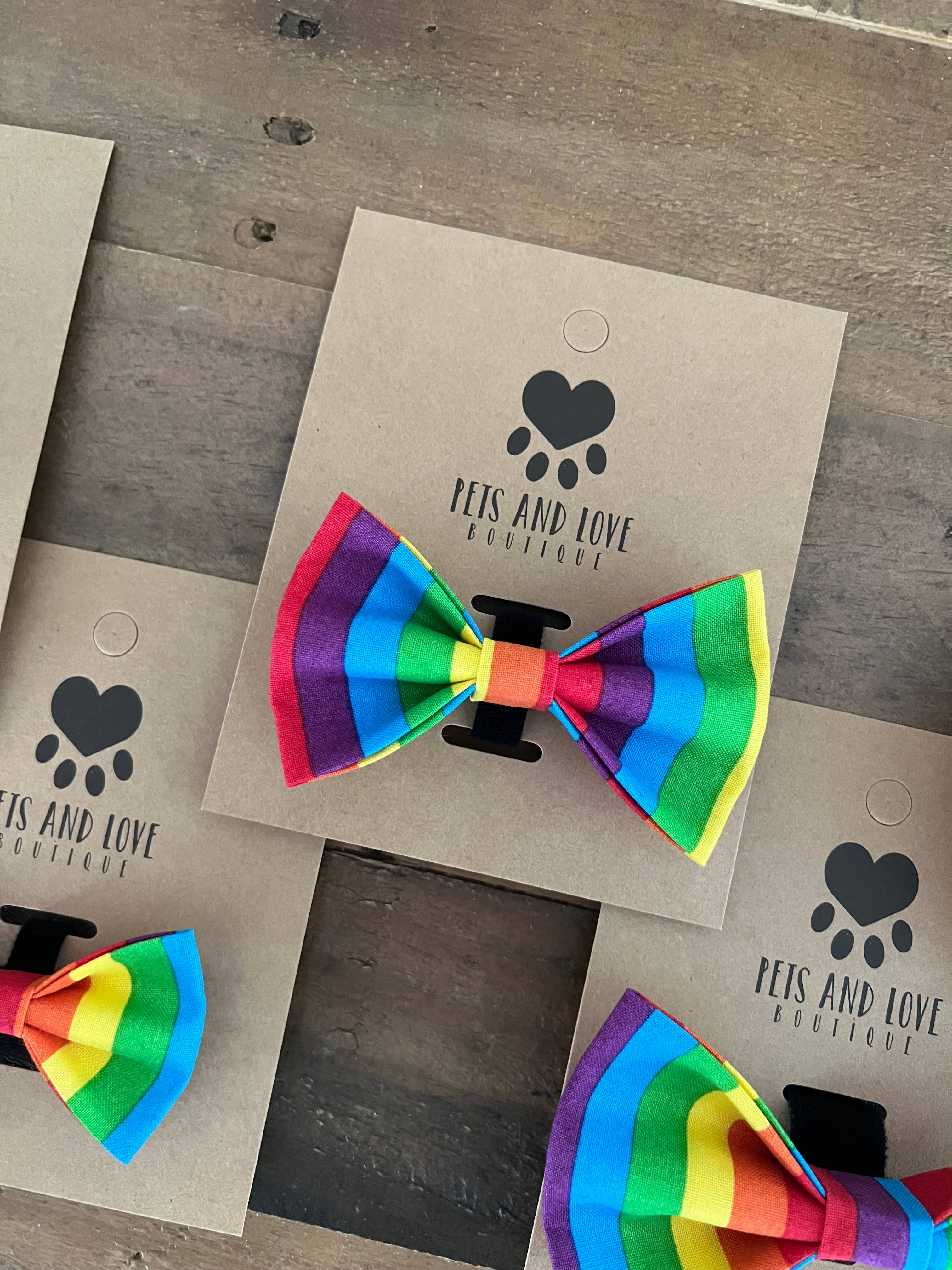 Pets and Love Boutique - Pride Dog Bow Tie