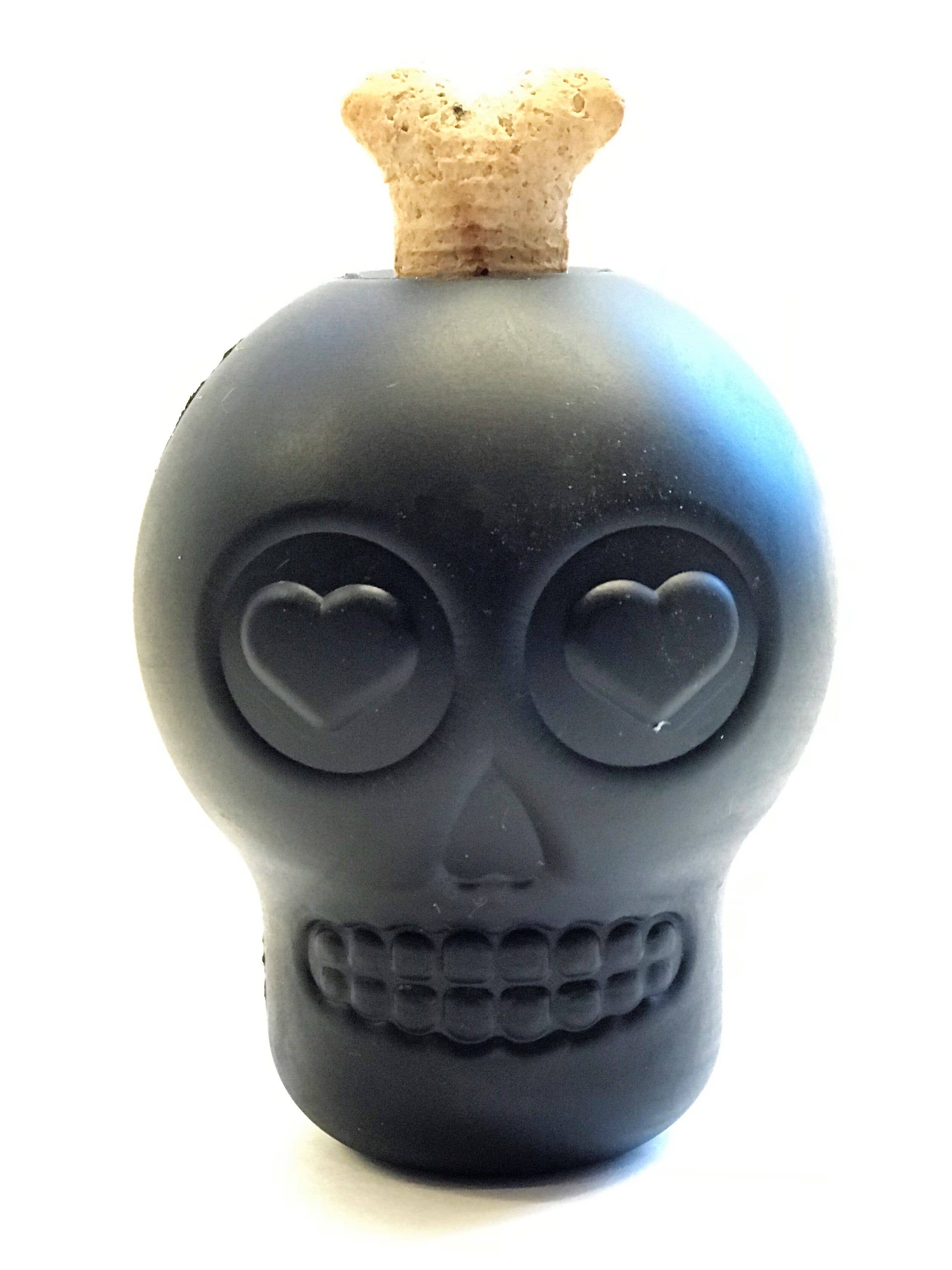 MKB Skull - Chew Toy - Treat Dispenser - Large: Black
