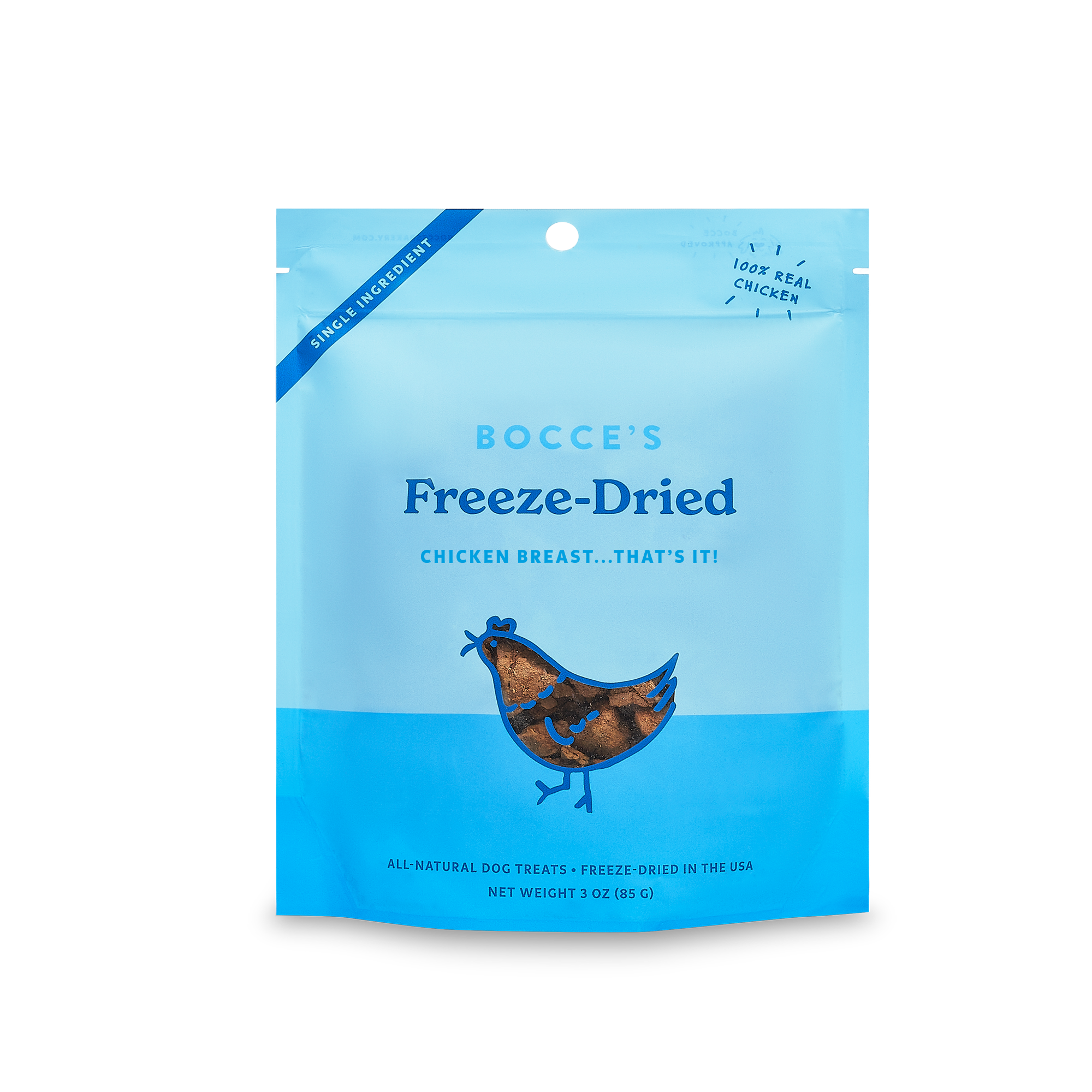 Bocce's Bakery - Freeze Dried Chicken Breast