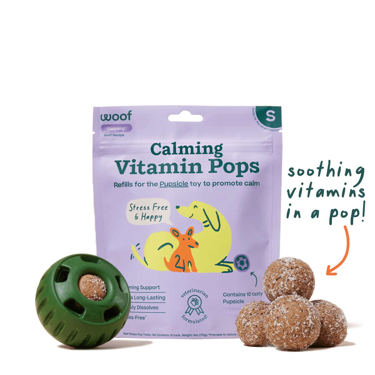 Woof - Calming Vitamin Pops