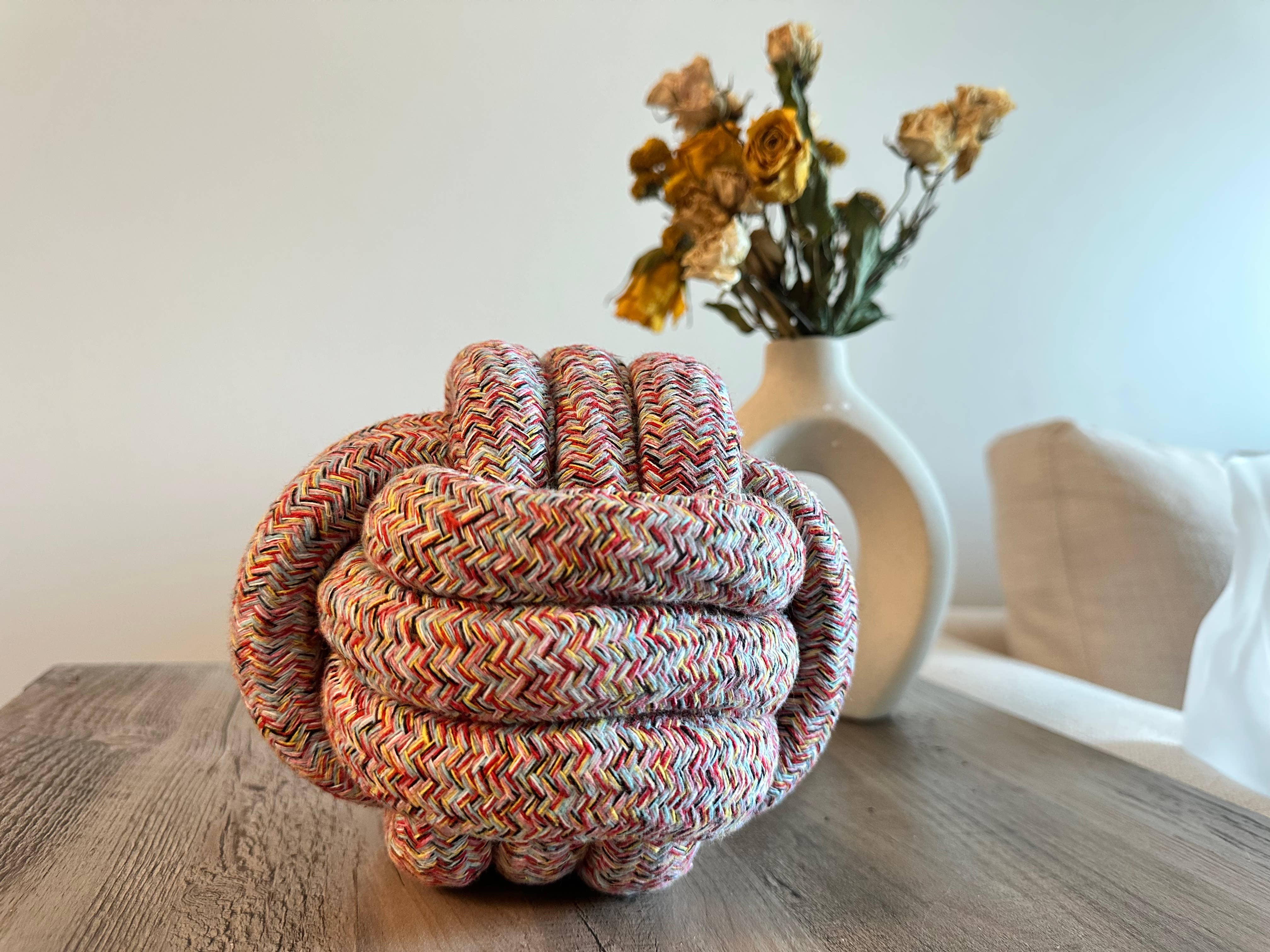 Handmade Large Rope Balls, Sustainable Dog Rope Toys, Unique