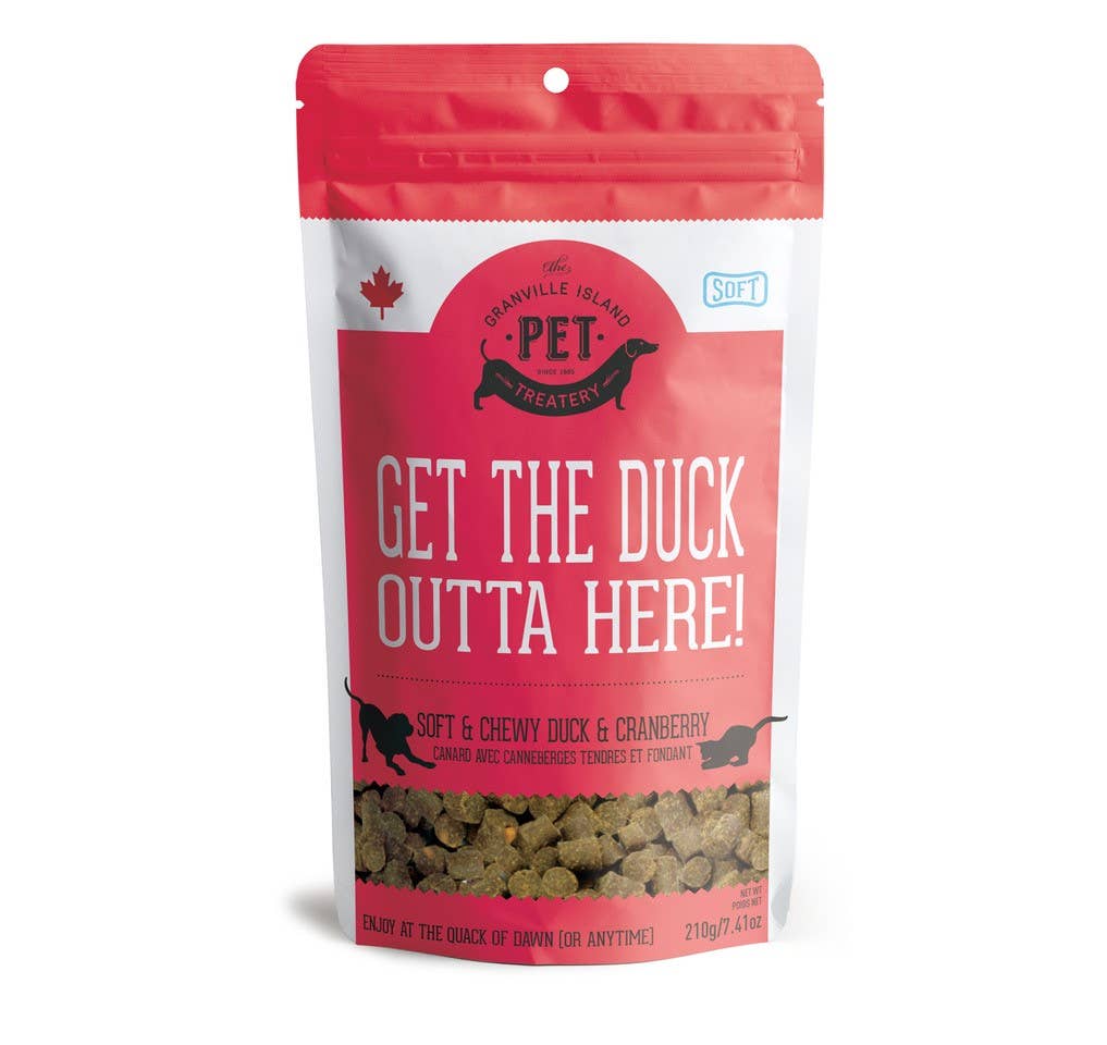 Soft & Chewy Duck & Cranberry Treat For Dogs & Cats 175g