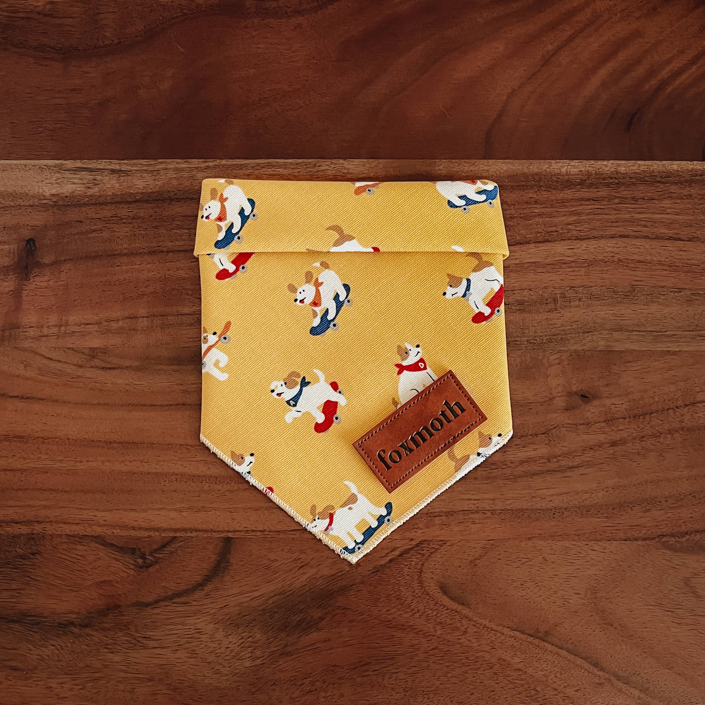 FoxMoth - Skateboard Dogs Bandana | Retro Vintage Trending
