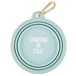 Sparkling or Still? Collapsible Bowl