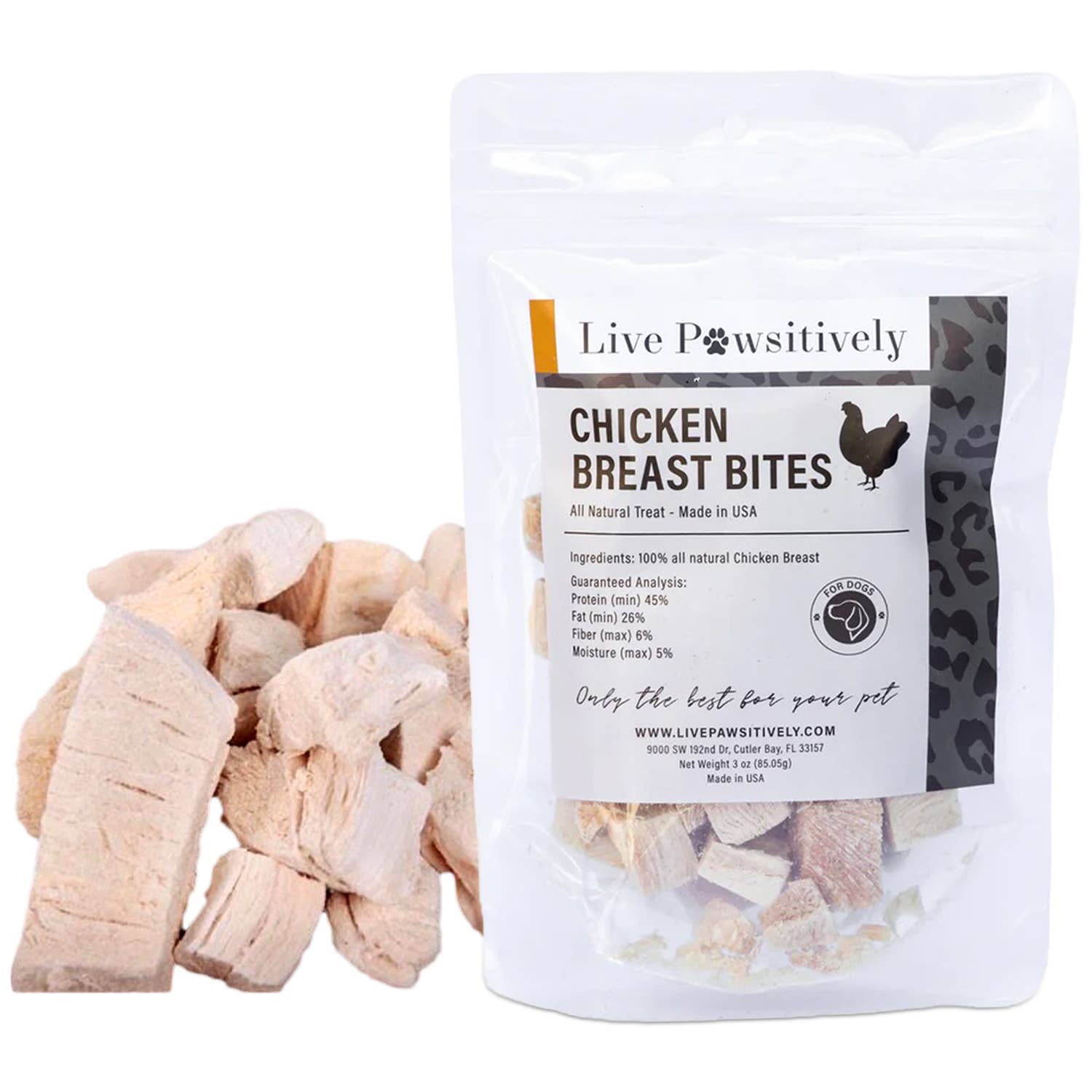Live Pawsitive - Chicken Breast Bite