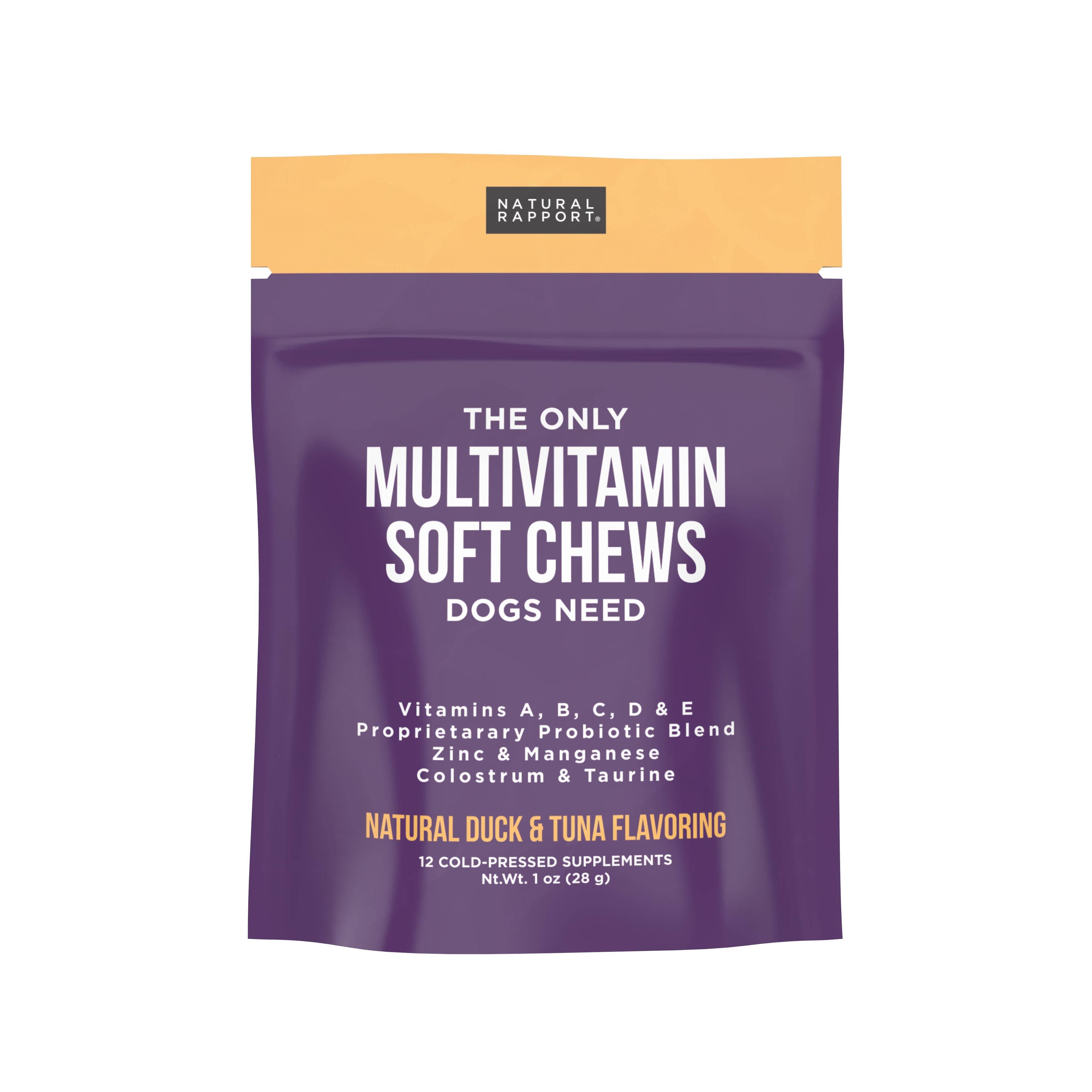 Natural Rapport - The Only Multivitamin Soft Chews Dogs Need