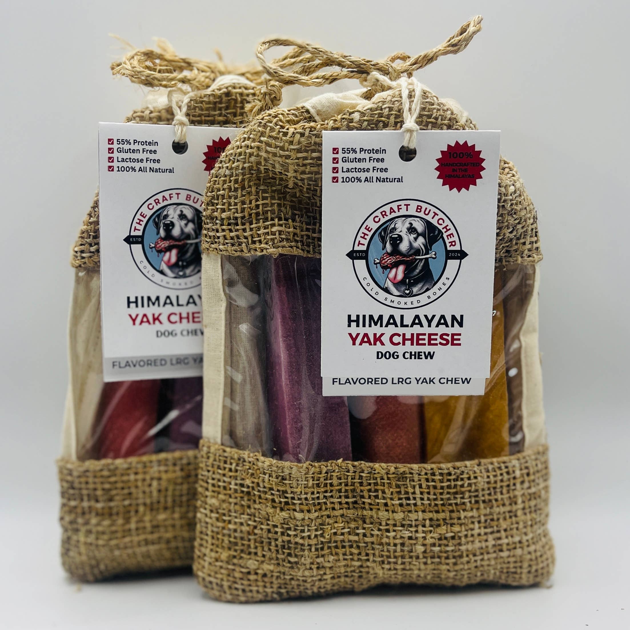 The Meat Bar Marketplace - 3  Pck Yak Chew Flavored 