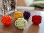 Handmade Sustainable Colorful Rope Balls