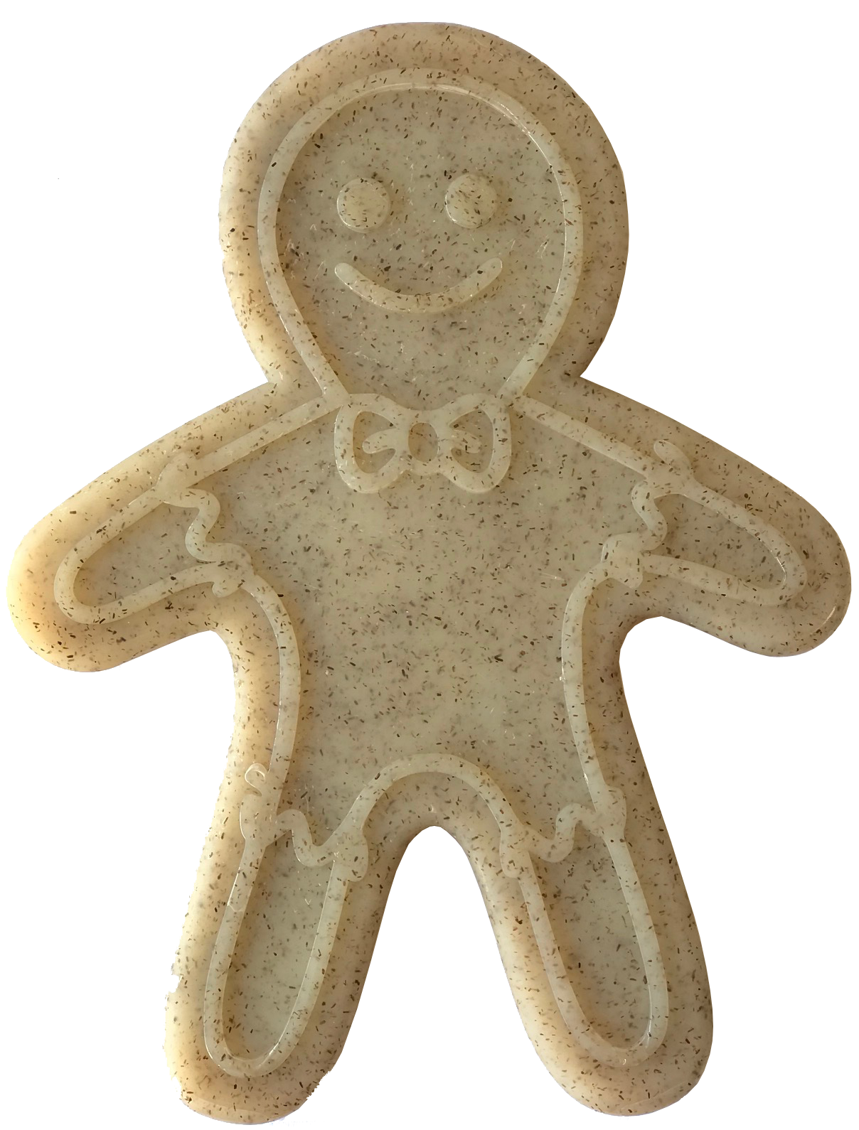 SP Nylon Gingerbread Man Chew Toy - Medium/Large - Brown
