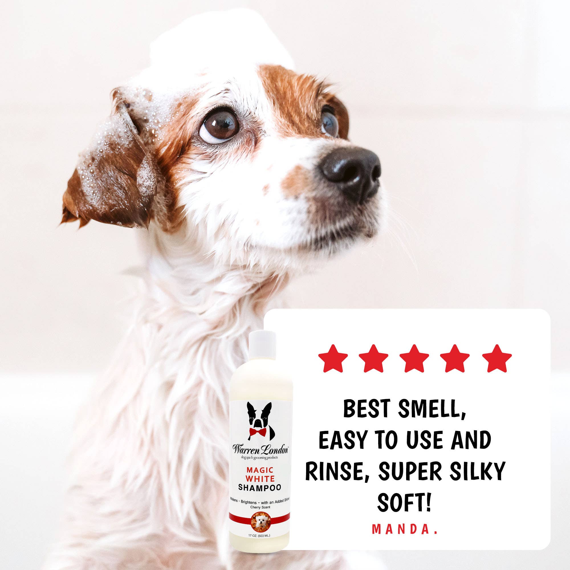Warren London Dog Products - Shampoo: Magic White - 2 Sizes