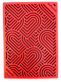 SodaPup - Heart Design "Love" Emat Enrichment Lick Mat - Red