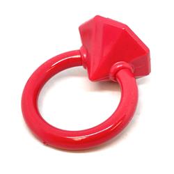 Diamond Ring Durable Teething Ring for Puppies and Aggressive Chewers