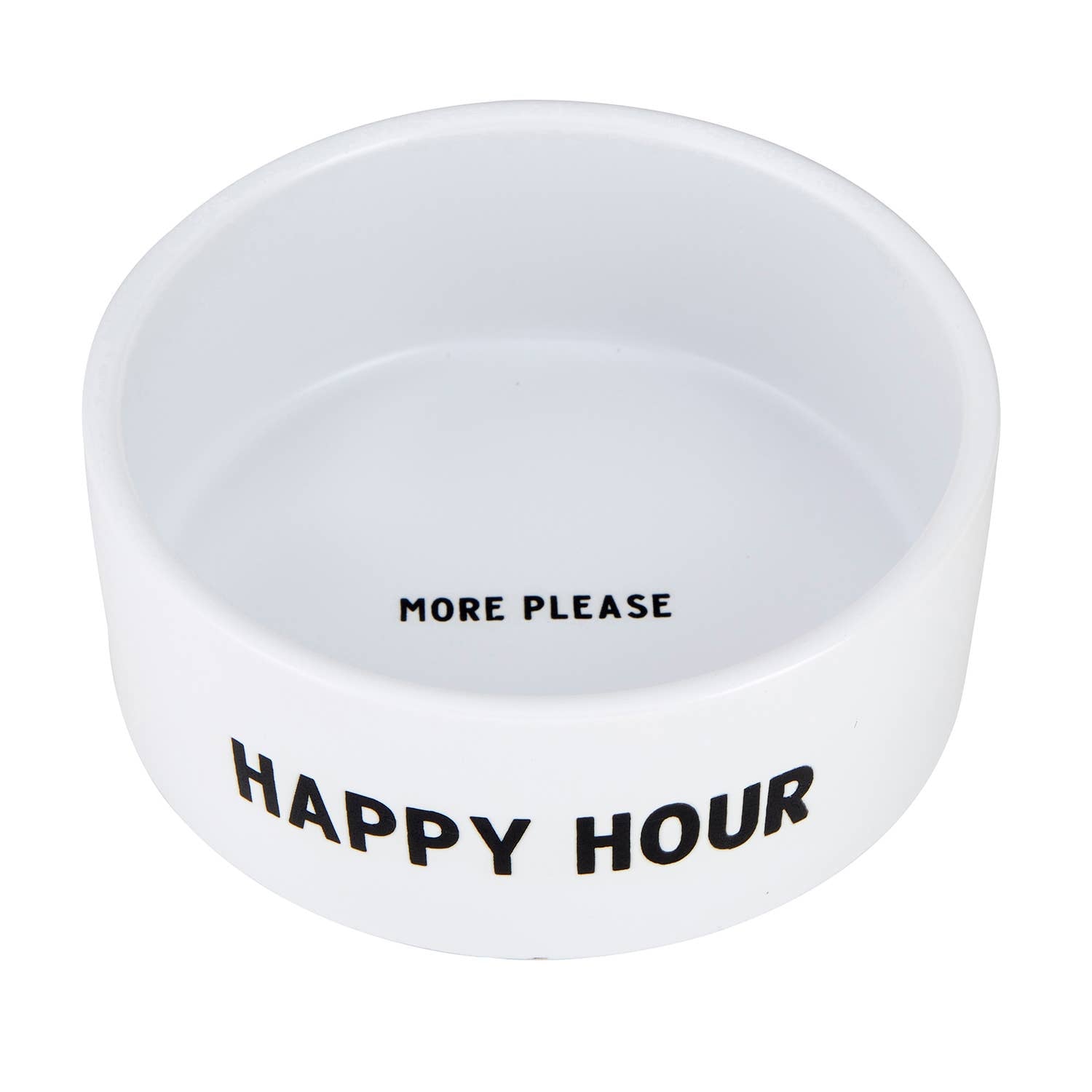 Ceramic Pet Bowl - Happy Hour