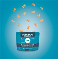 Dope Dog Calming Crunchies - Peanut Butter 2oz.