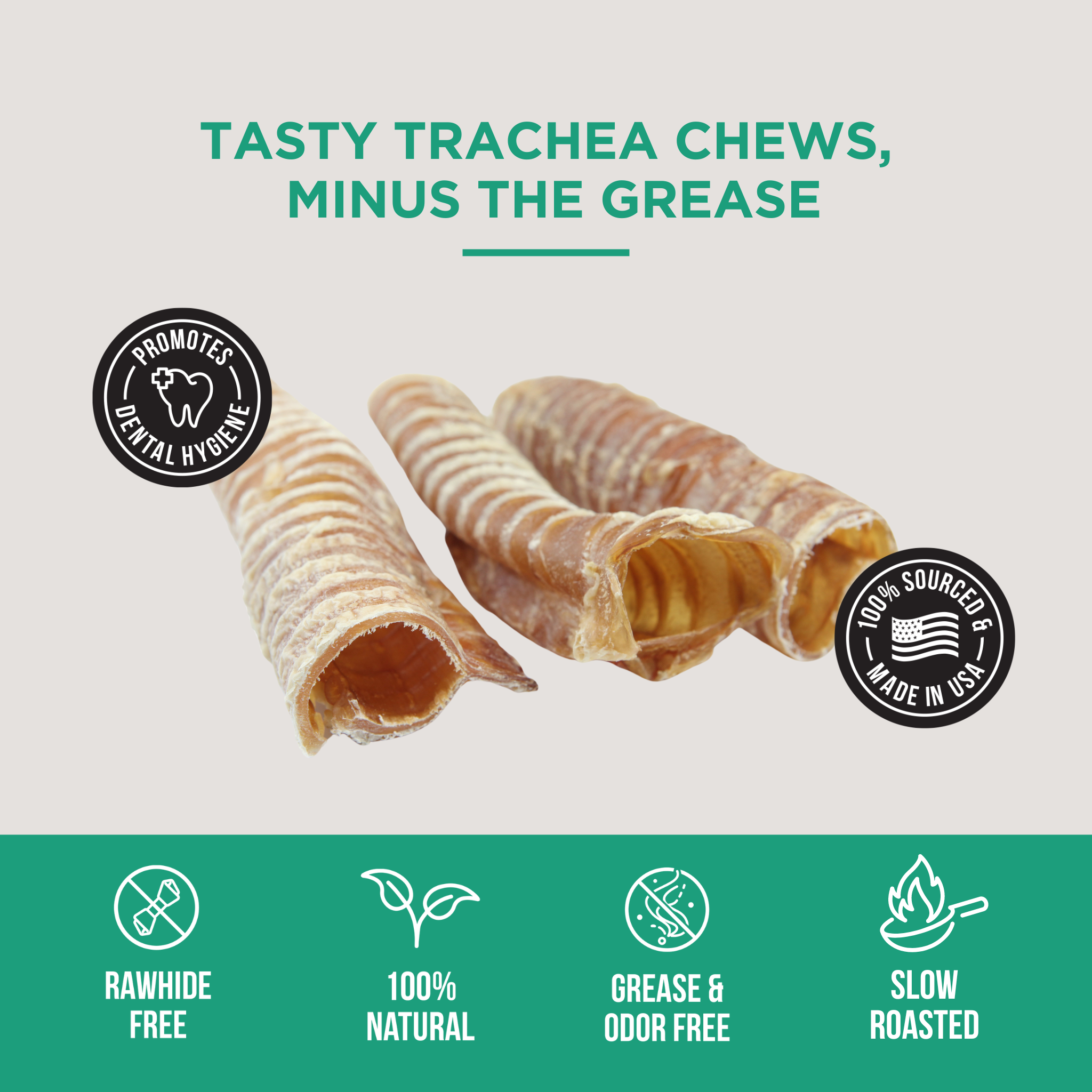 6” Beef Trachea