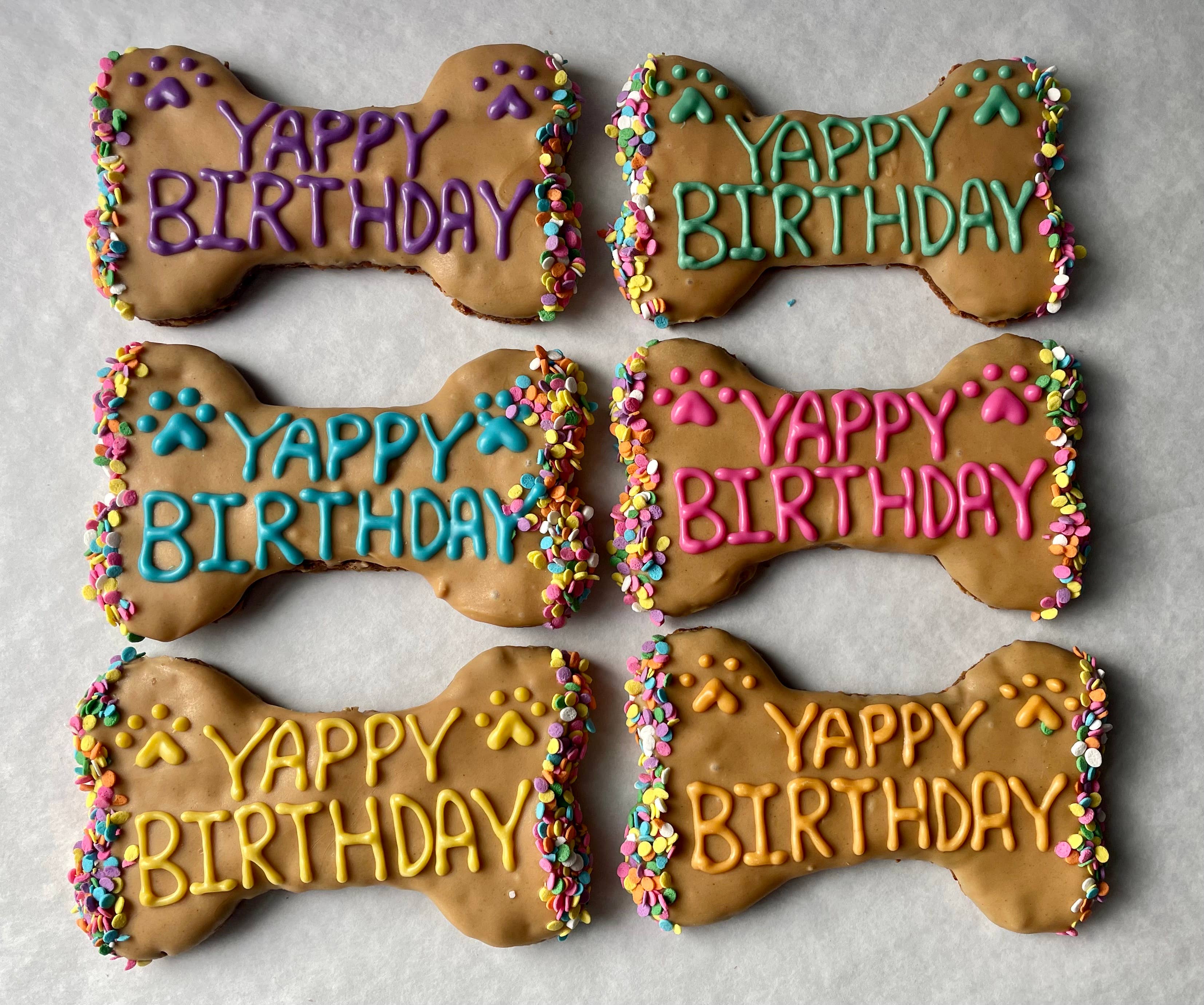 YumYum4DOGS - PB Confetti Birthday dog treat