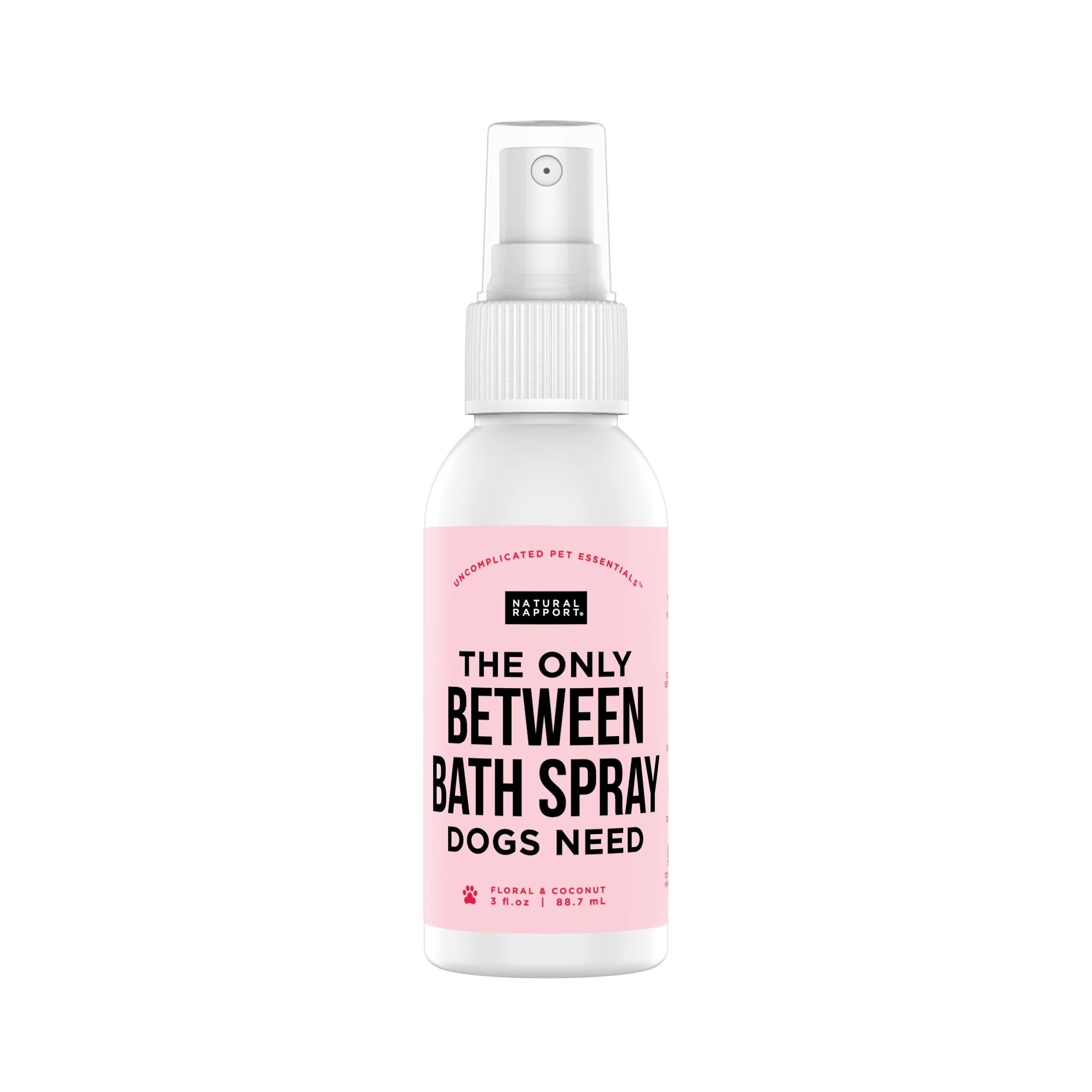 Natural Rapport - The Only Between Bath Spray Dogs Need - Floral & Coconut