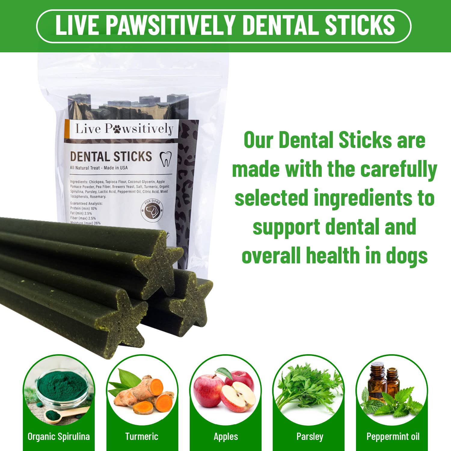 Dental Chews for Dogs & Puppies