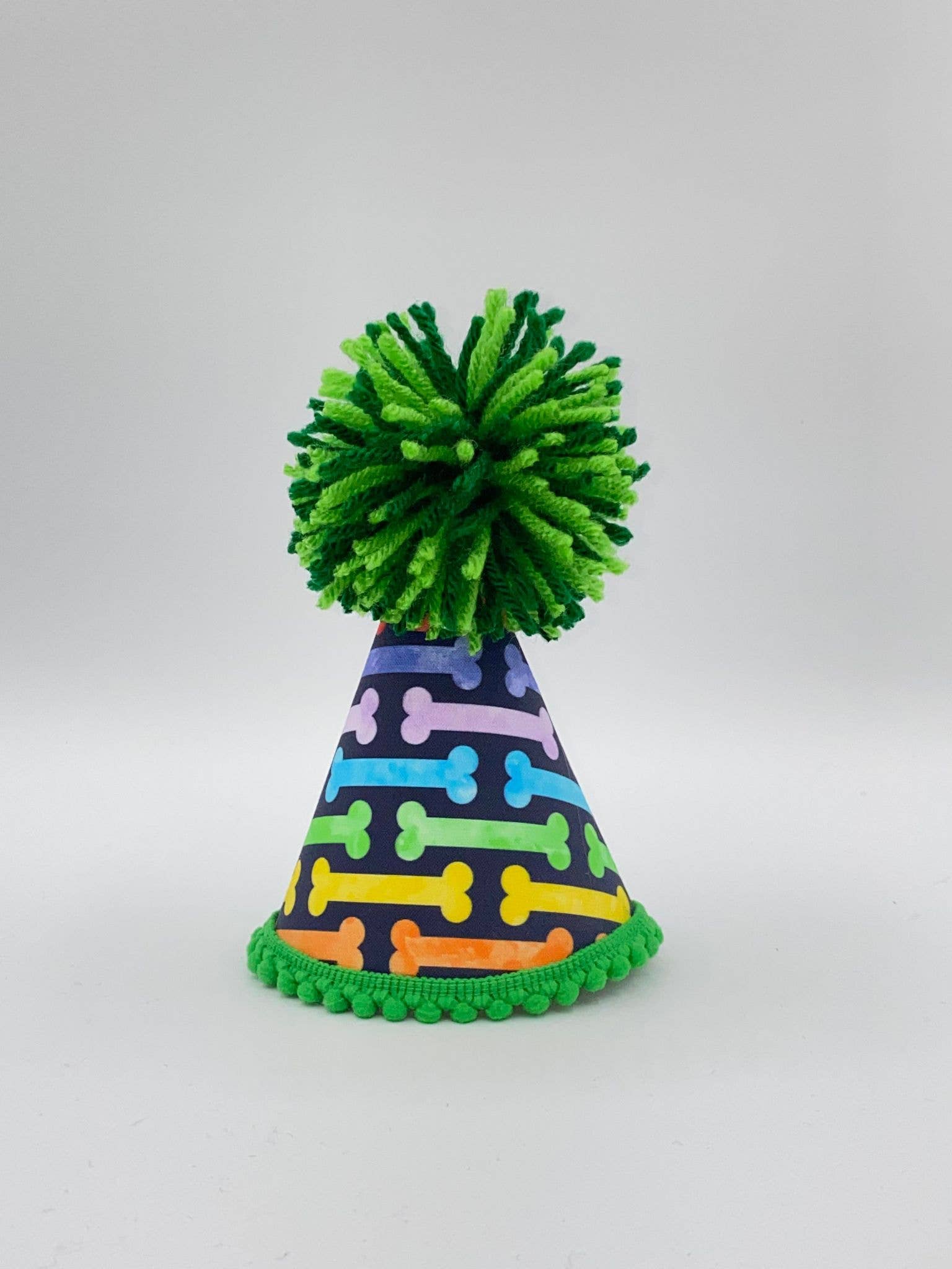 Pup Party Hats - Rainbow Bones Party Hat