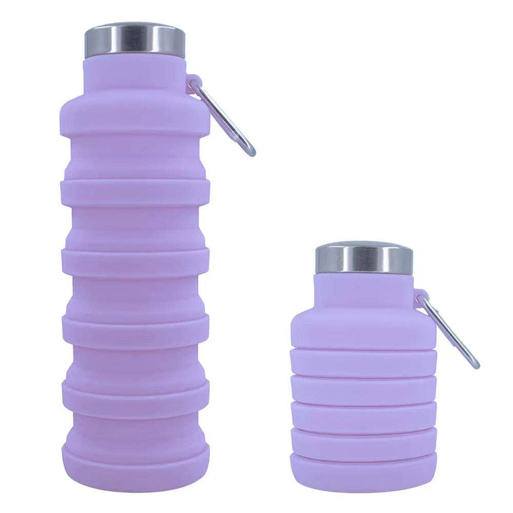 Tilley + Me - Collapsible Water Bottle with Clip