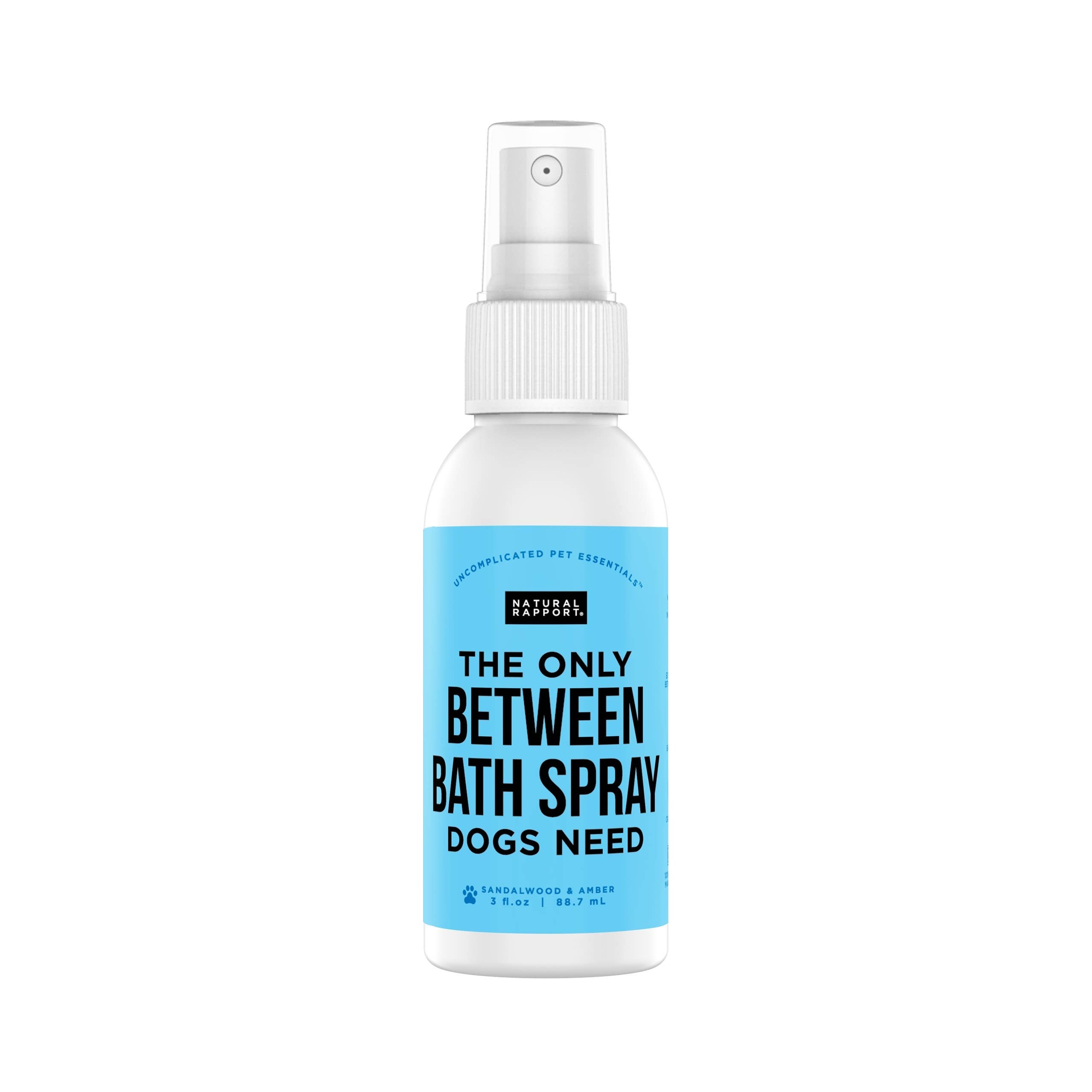 Natural Rapport - The Only Between Bath Spray Dogs Need - Amber & Sandalwood