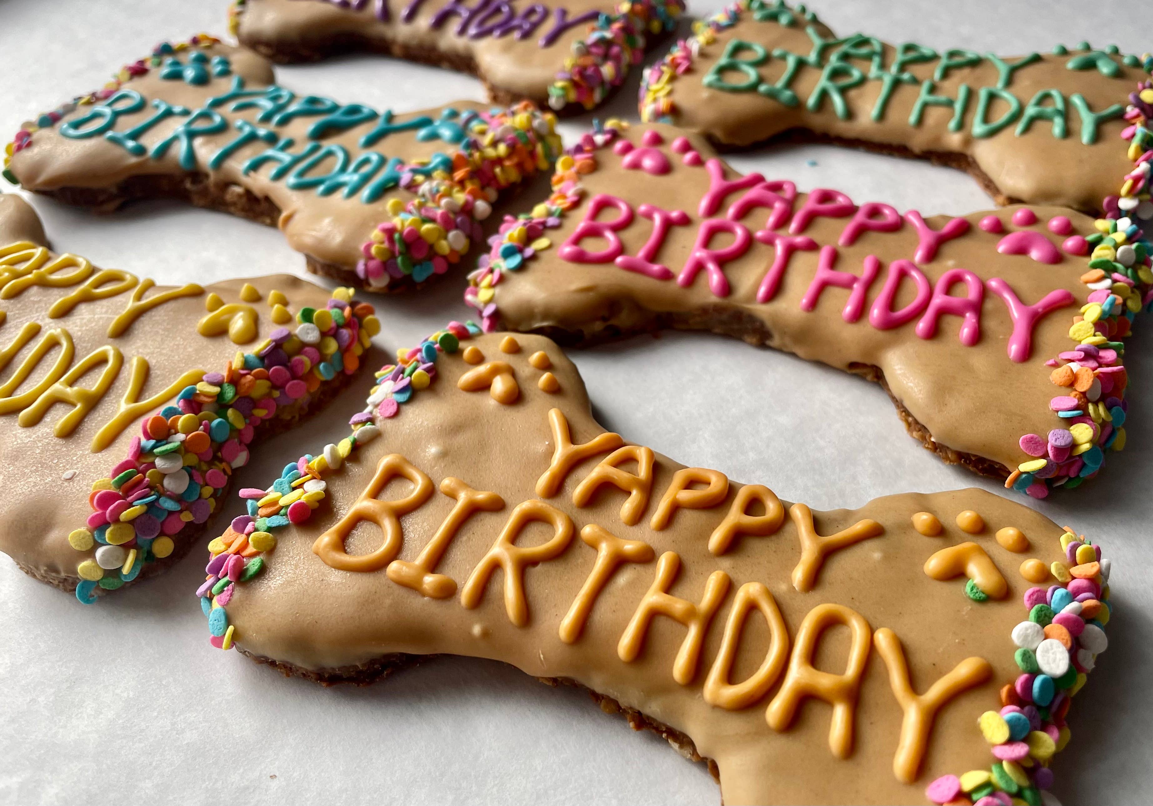 YumYum4DOGS - PB Confetti Birthday dog treat