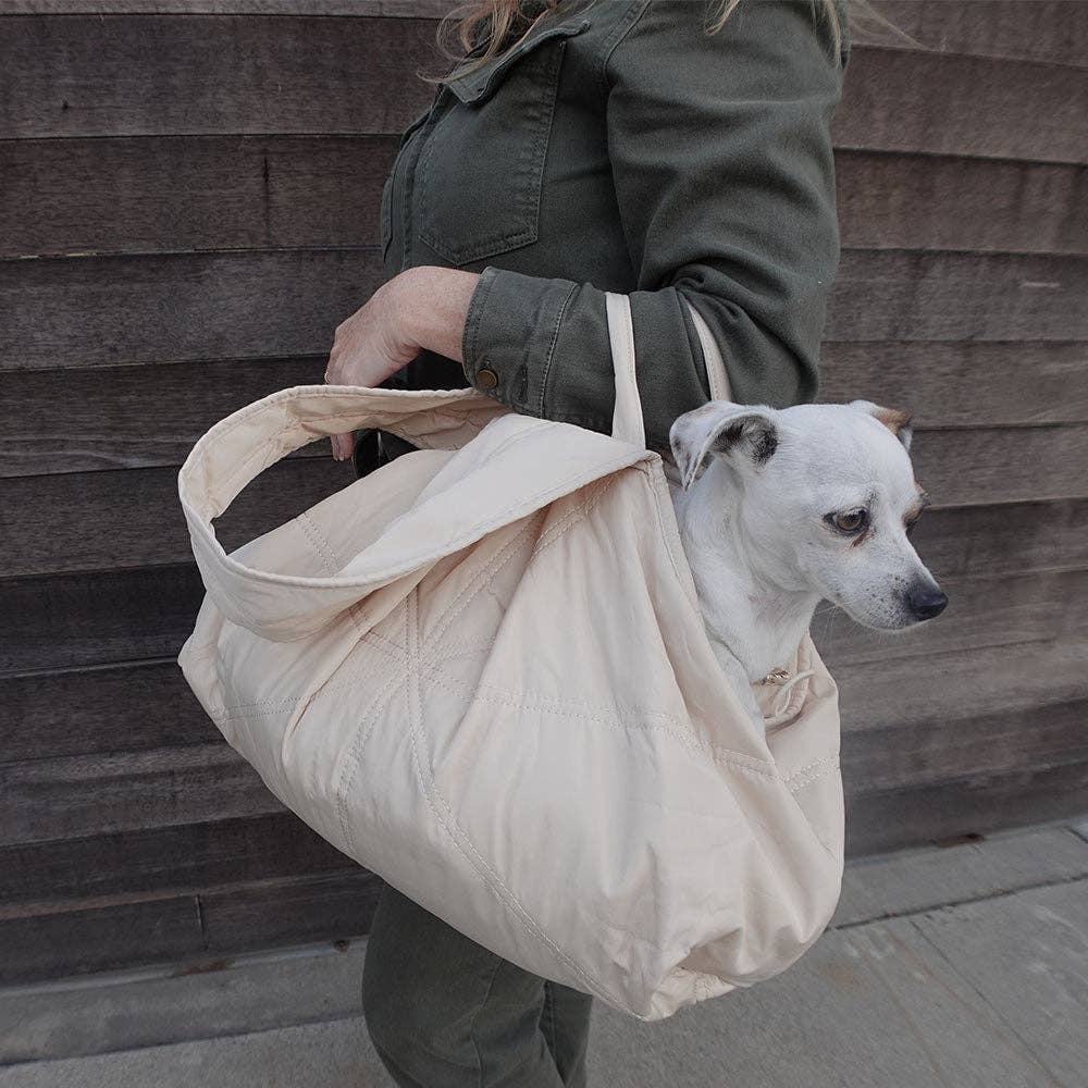 Tilley + Me - The Porto Pet Carrier Sling Bag | Tilley Trekk