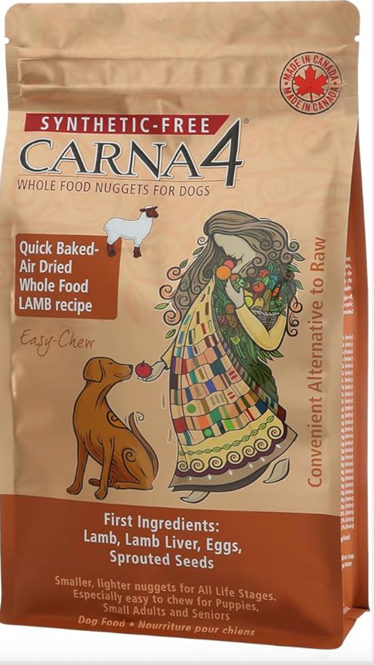 Carna4® Easy-chew Lamb Formula Dog Food - 3.5 oz “Try it b4 you Buy it”