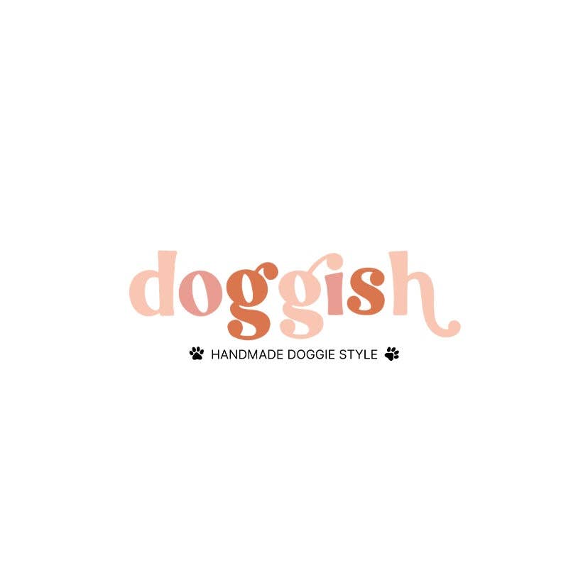 doggish - Spring seersucker nautical dog bow tie pet accessory