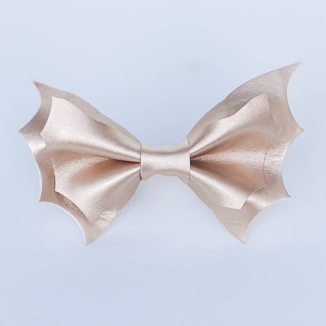 doggish - Gilded Bat bow Halloween dog bow tie pet accessory