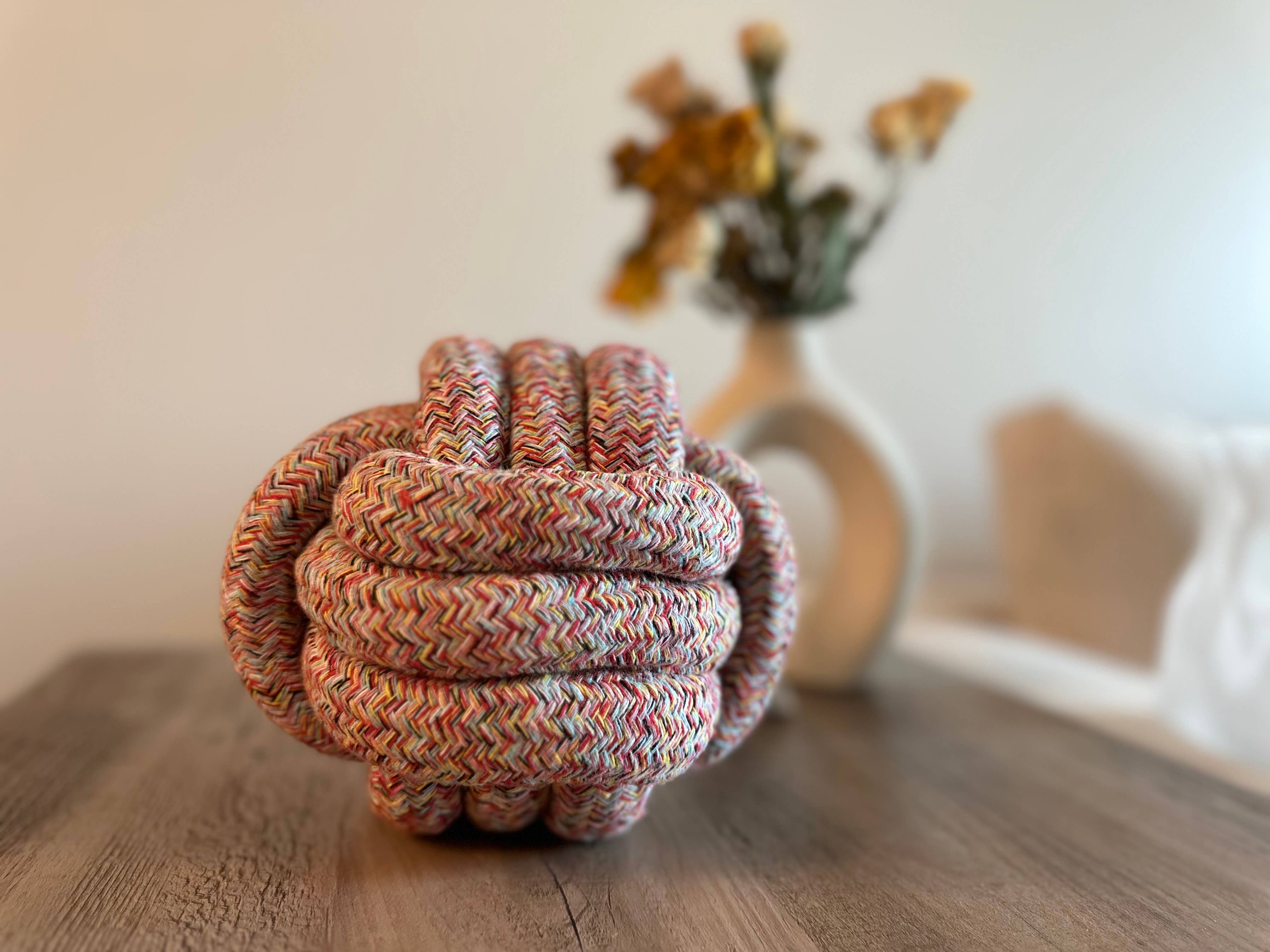 Best Seller |Handmade Large Rope Ball, Sustainable Rope Toys