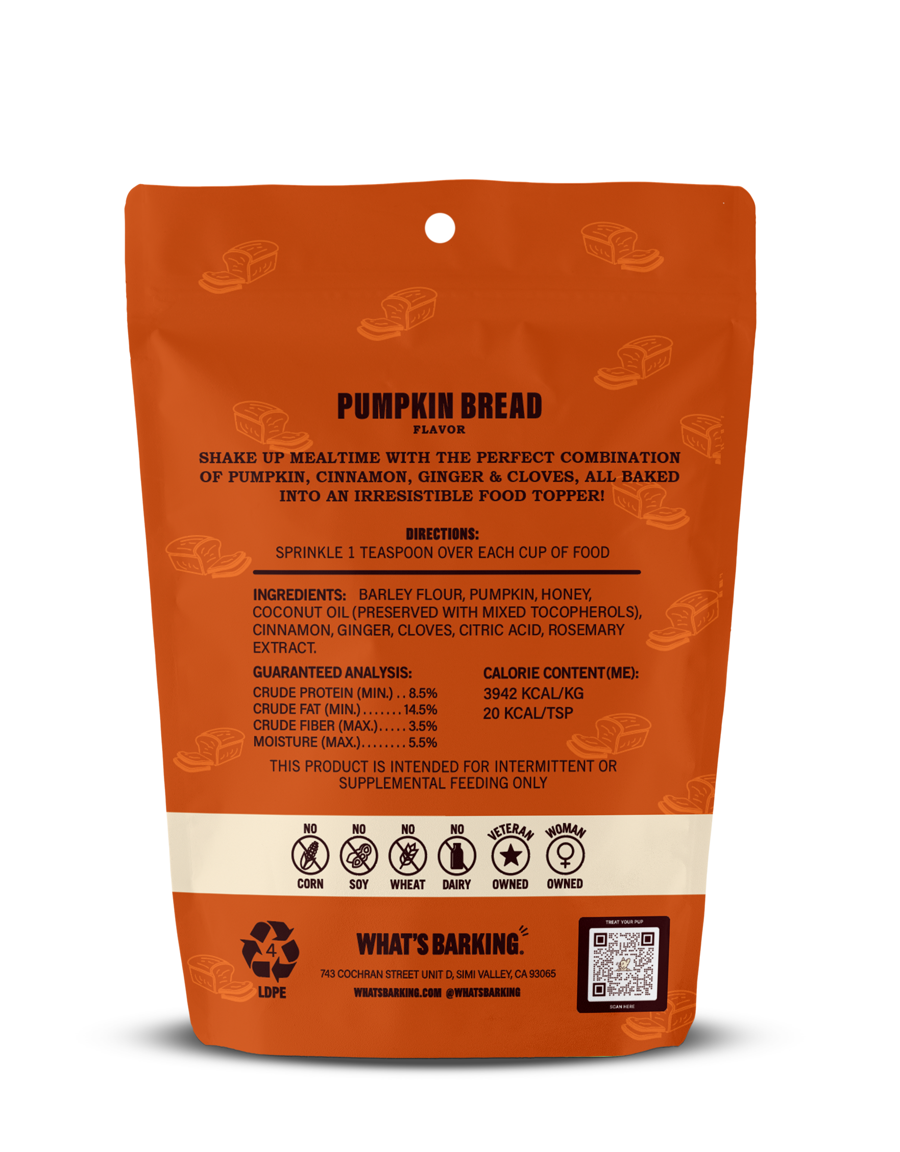 What's Barking - Shakers Food Topper