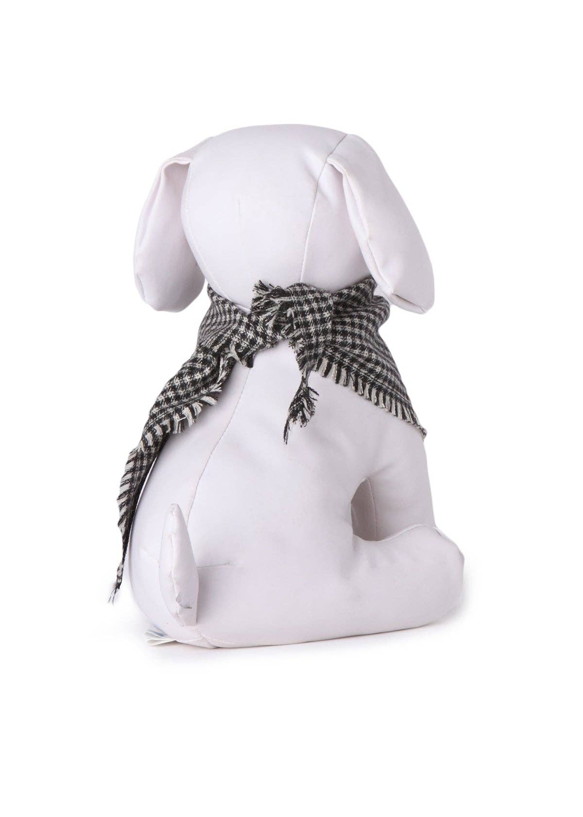 Tail Trends - Grey Plaid Frayed