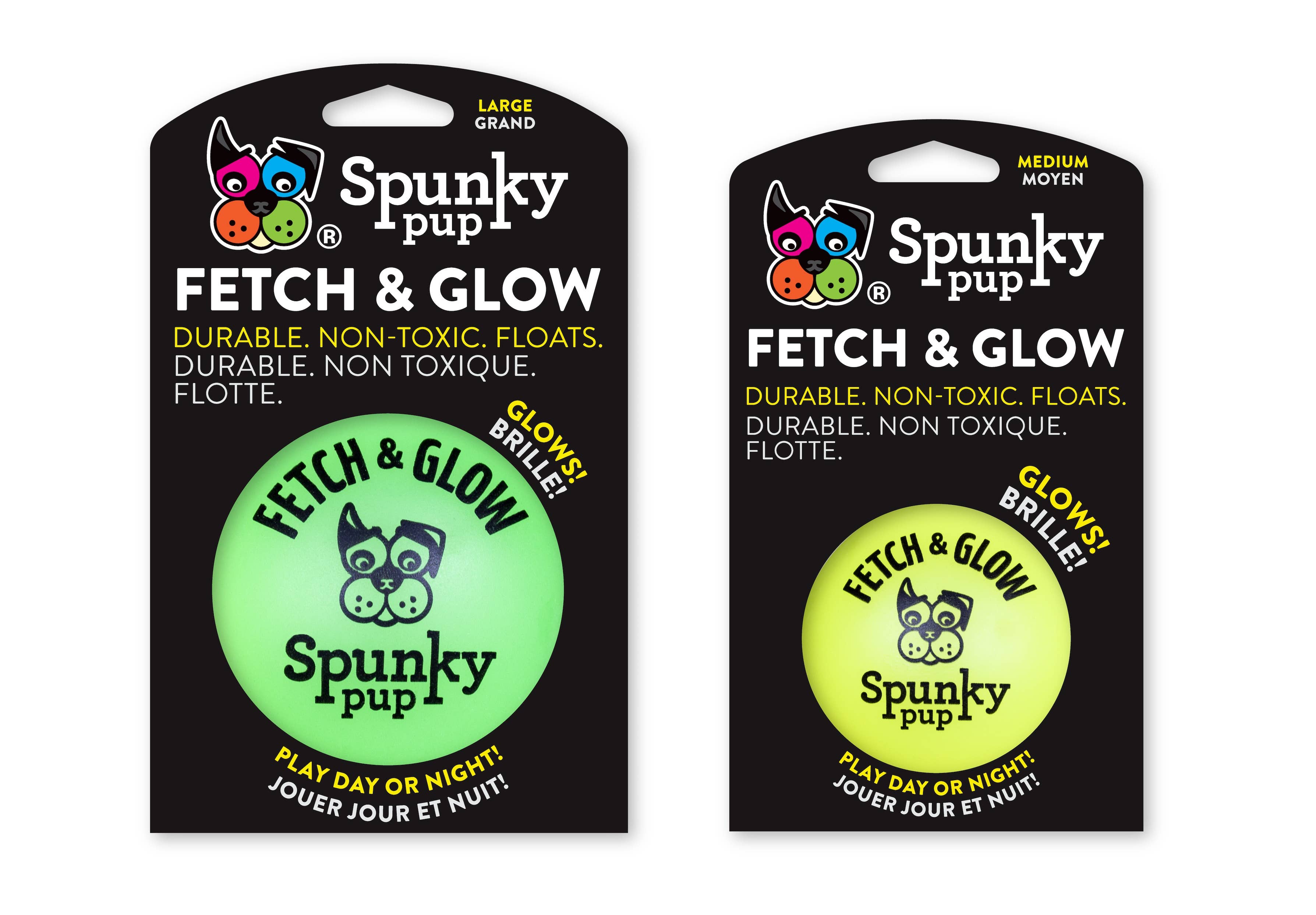 Spunky Pup - Fetch and Glow Ball