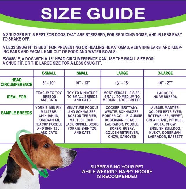 Pet Palette Distribution - Happy Hoodie Set Contains 1 Large Black, 1 Small Black