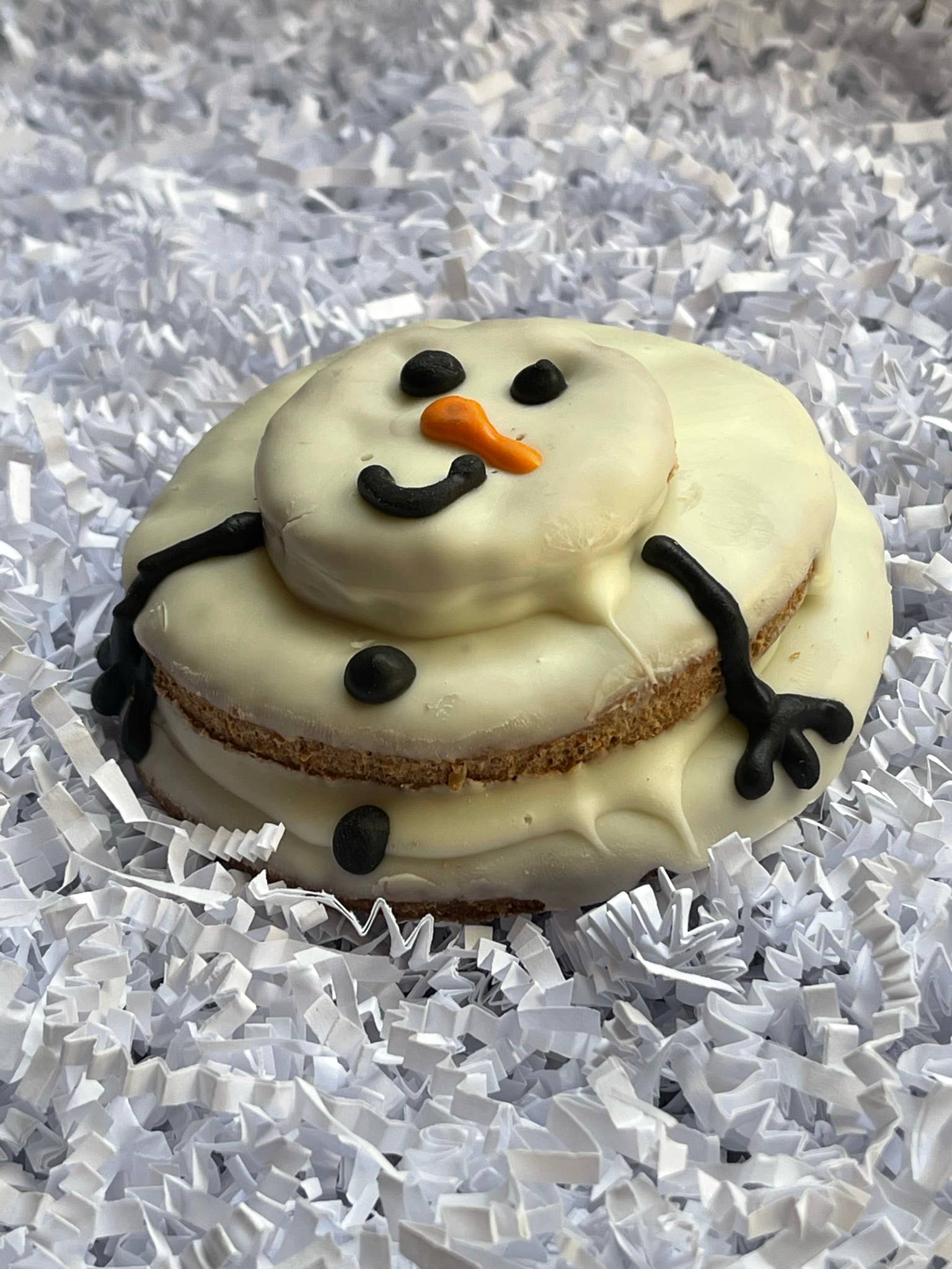 YumYum4DOGS - 3-D Melting Snowman Holiday dog treats