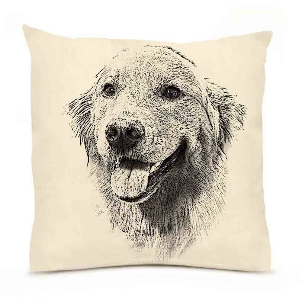 Eric & Christopher Dog-Themed Throw Pillows