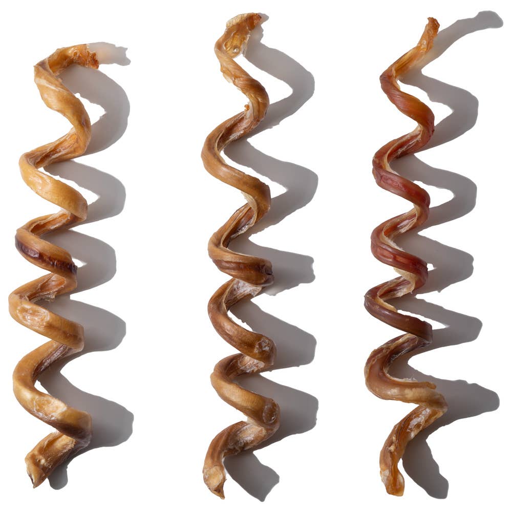 Mika and Sammy's Gourmet Pet Treats - Spiral Bully Sticks