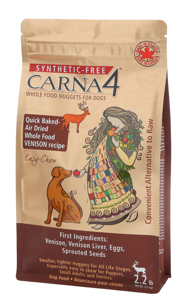 Carna4® Easy-chew Venison Formula Dog Food - 3.5 oz “Try it b4 you Buy it”